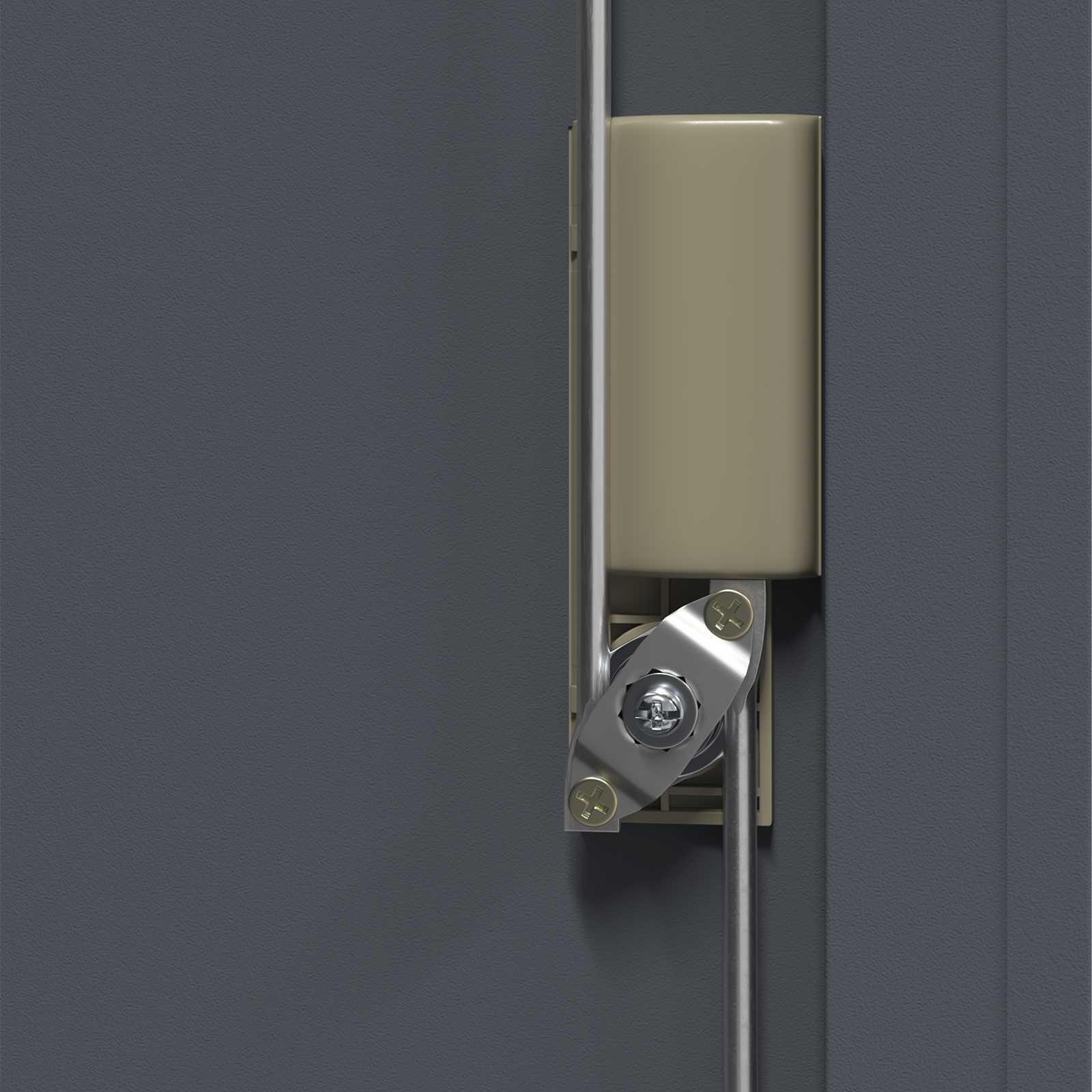 Armoire de rangement avec stockage Anthracite 90 x 40 x 90 cm - XIOS