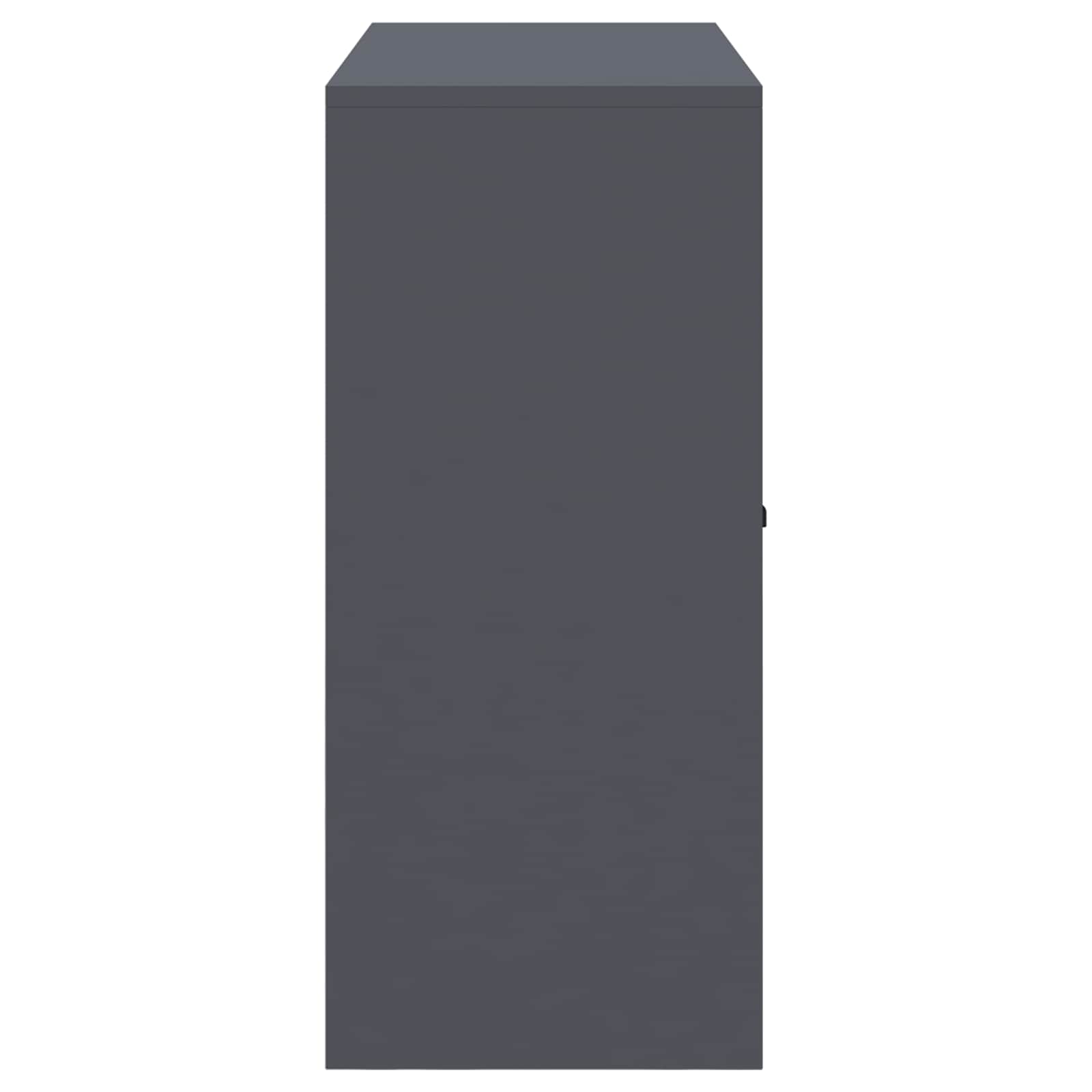Armoire de rangement Anthracite 90 x 40 x 90 cm Acier