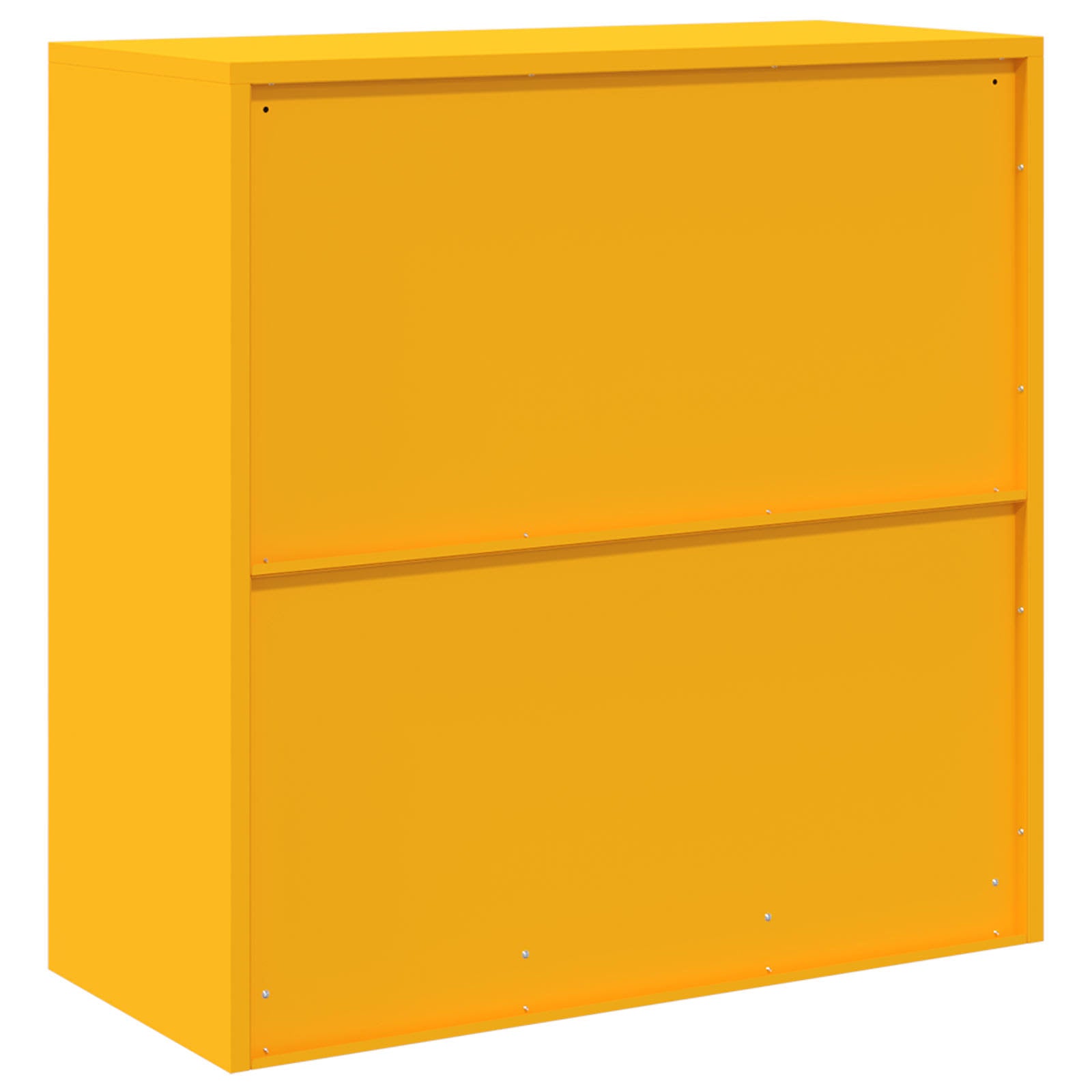 Armoire de rangement Jaune moutarde 90 x 40 x 90 cm - XIOS