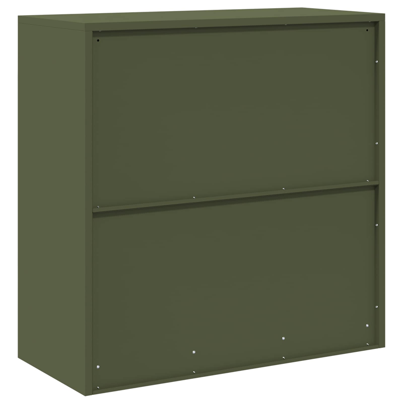 Armoire de rangement avec stockage Vert olive 90 x 40 x 90 cm - XIOS