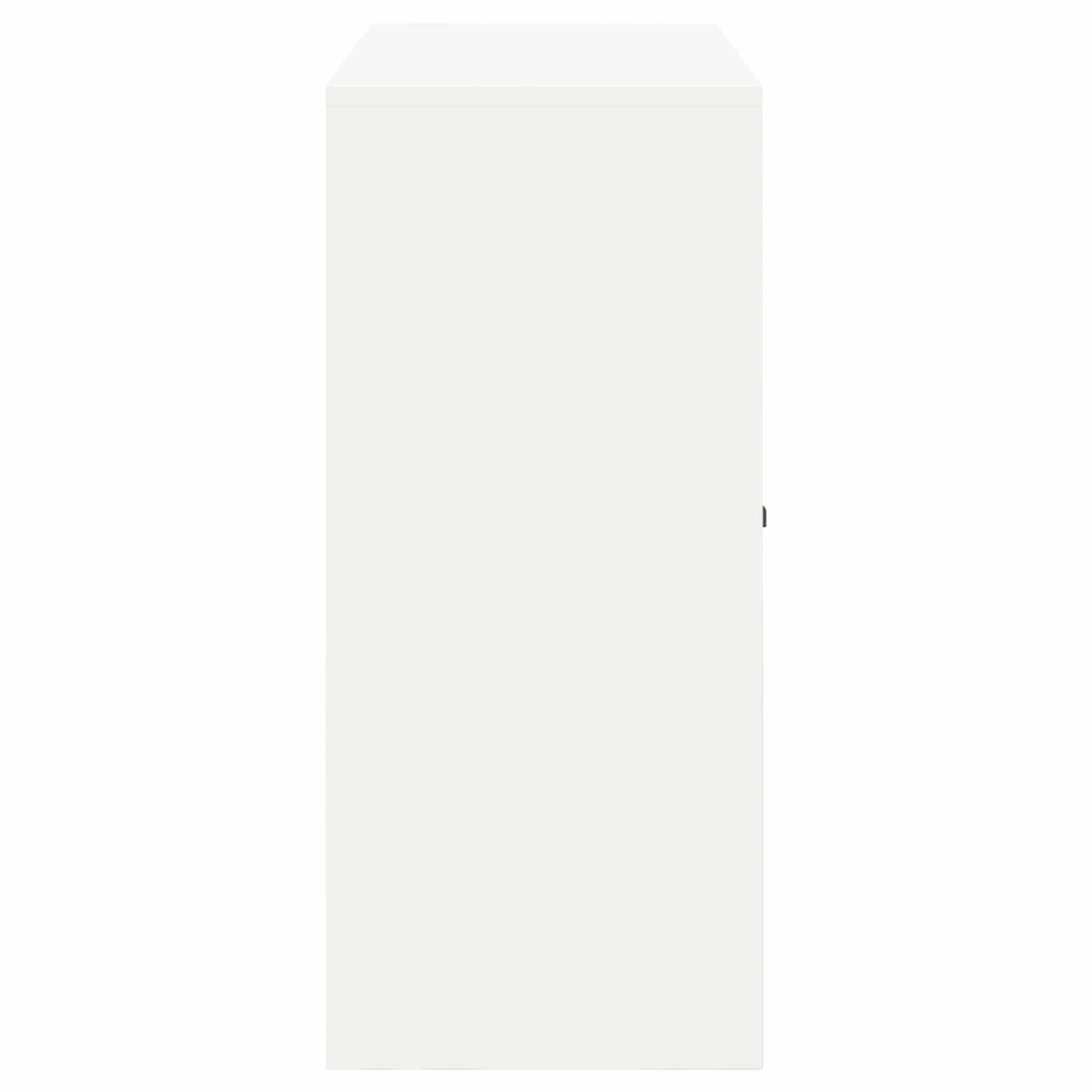 Armoire de rangement Blanc 90 x 40 x 90 cm Acier