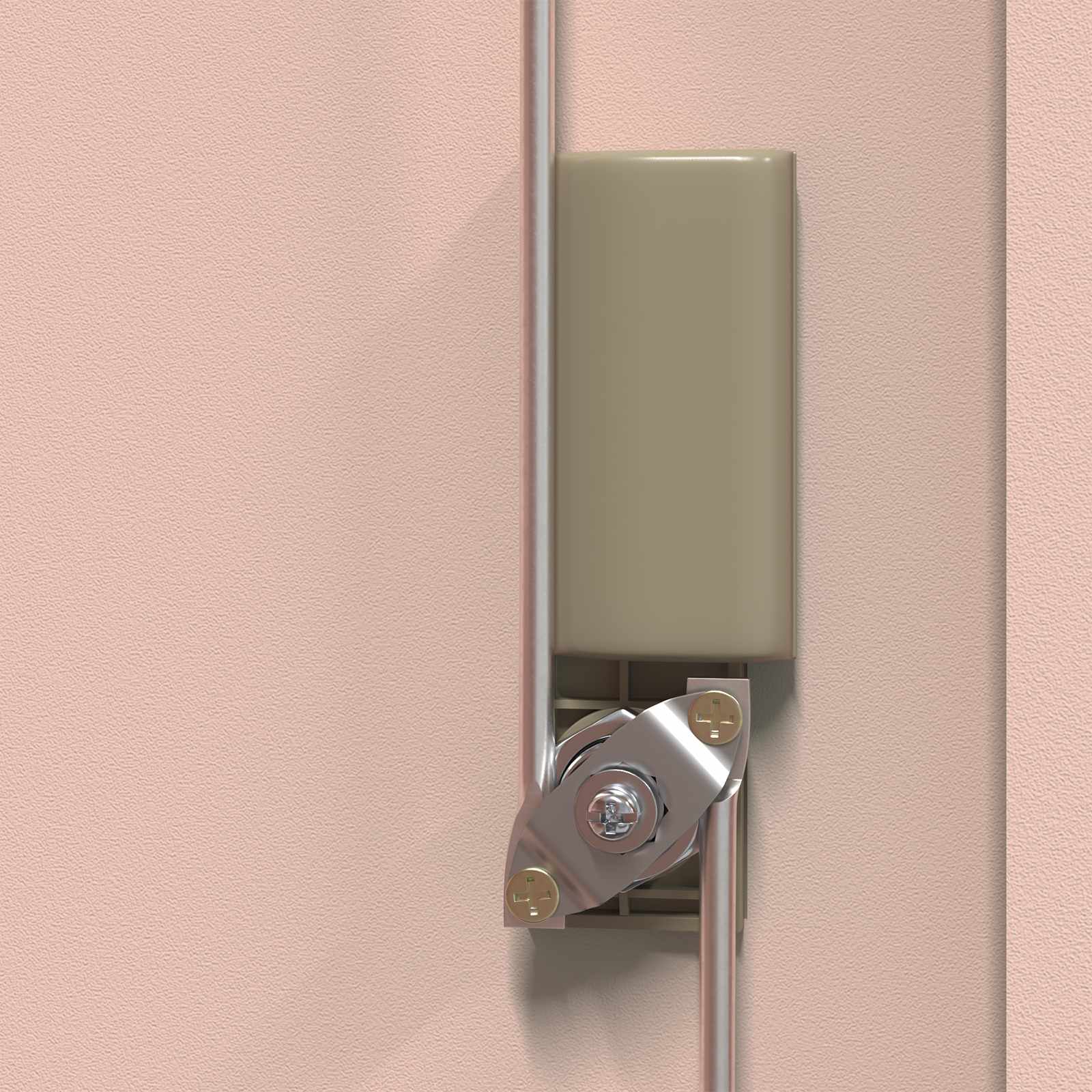 Armoire de rangement Rose 90 x 40 x 105 cm Acier