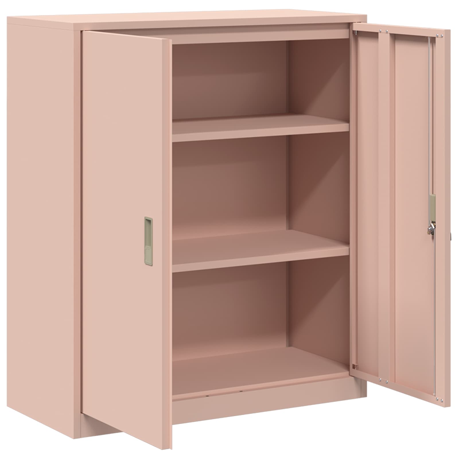 Armoire de rangement Rose 90 x 40 x 105 cm Acier