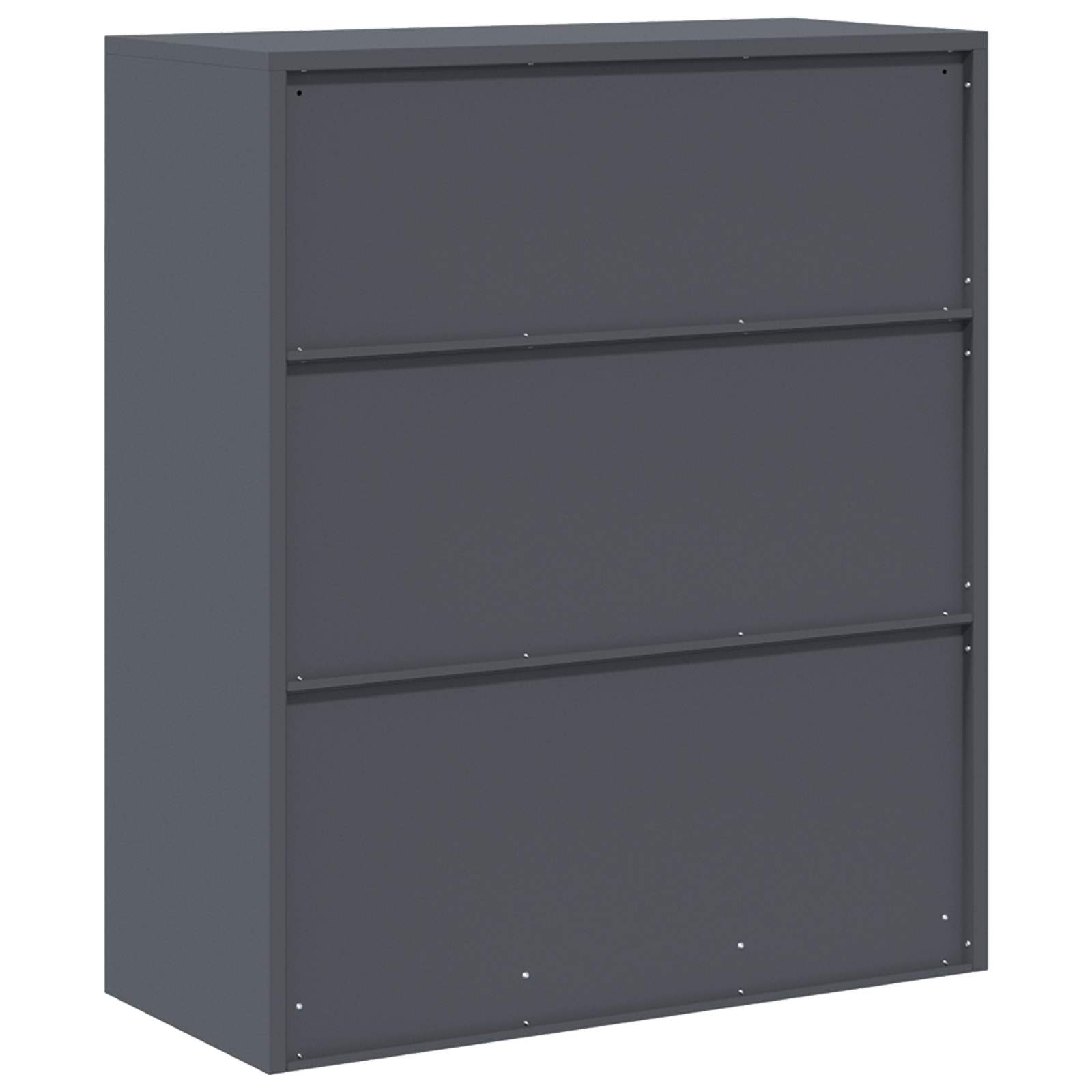 Armoire de rangement avec stockage Anthracite 90 x 40 x 105 cm - XIOS