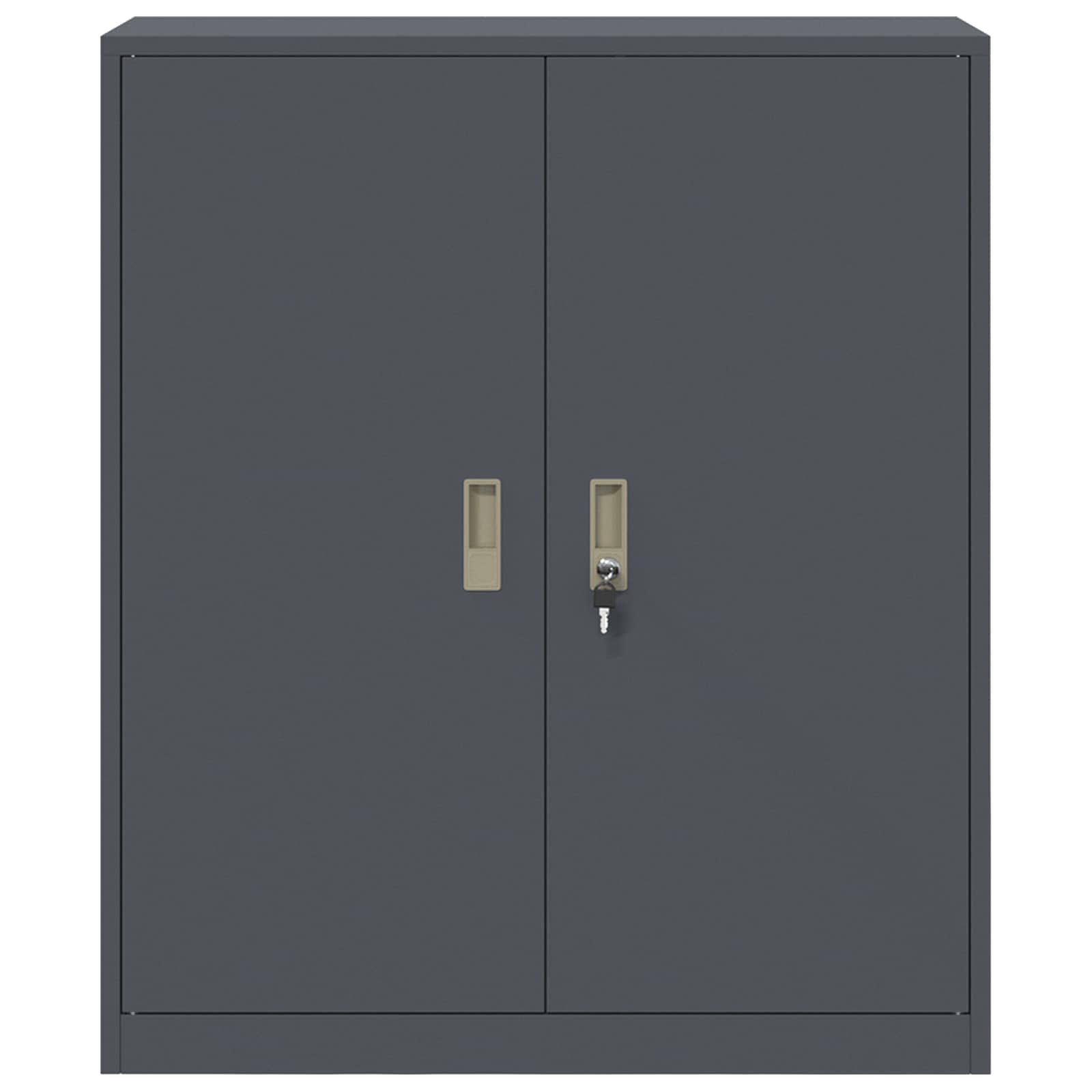 Armoire de rangement Anthracite 90 x 40 x 105 cm Acier