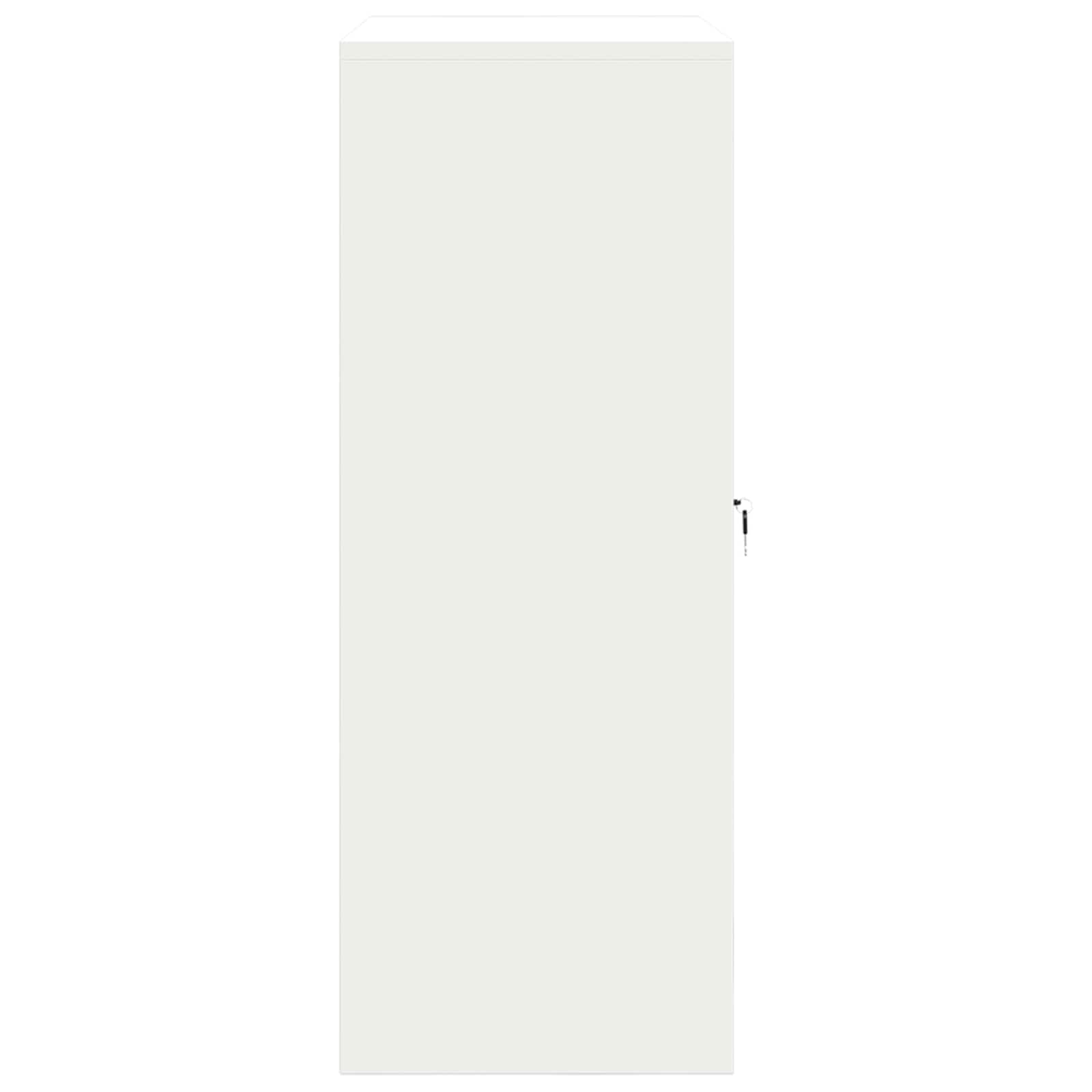 Armoire de rangement Blanc 90 x 40 x 105 cm Acier - XIOS