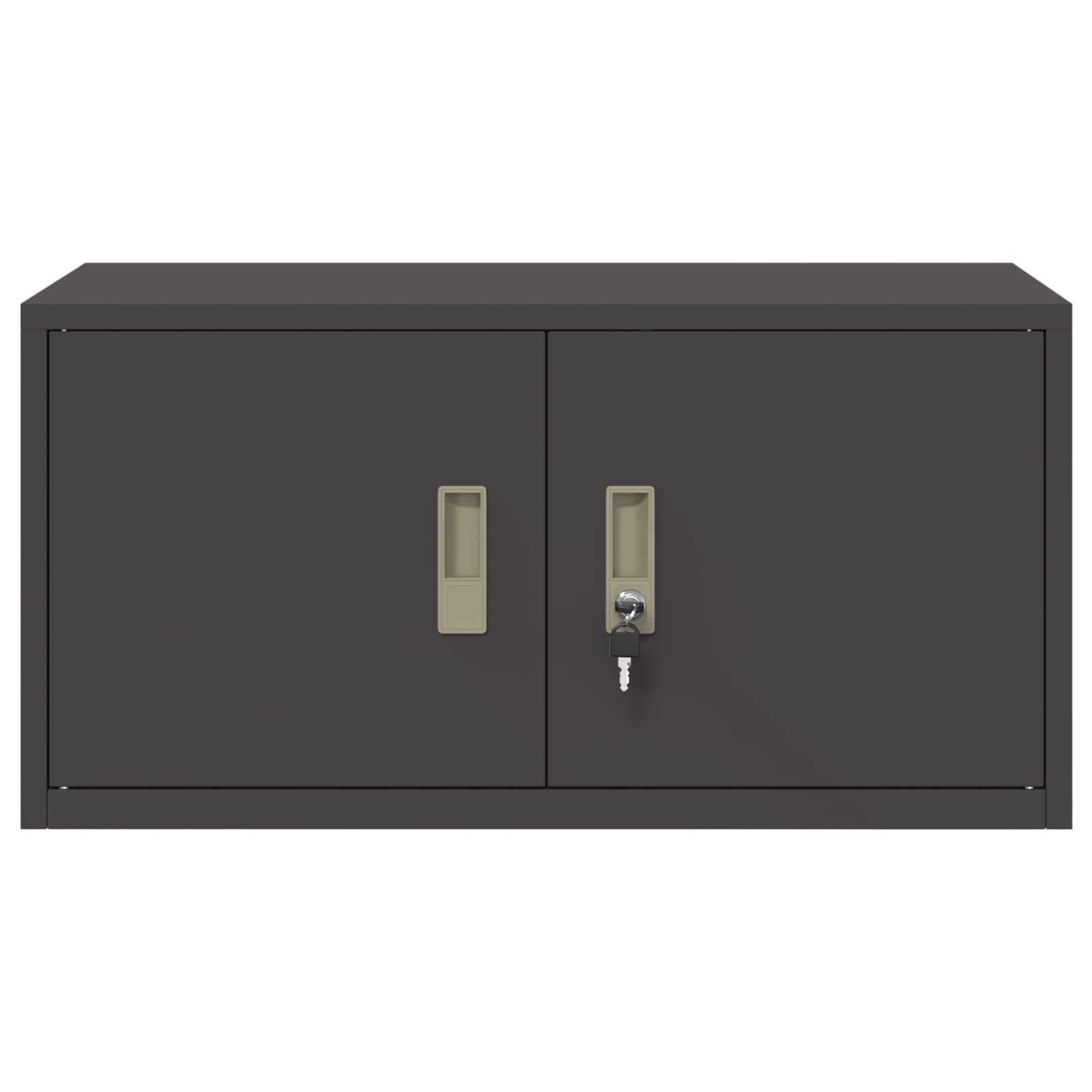 Armoire de rangement Noir 80 x 40 x 40 cm Acier Laminé à Froid - XIOS