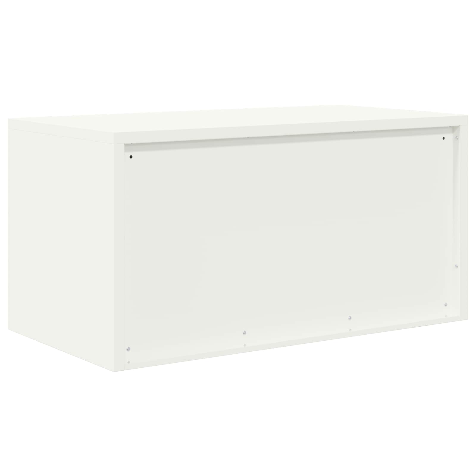 Armoire de rangement Blanc 80 x 40 x 40 cm Acier Laminé à Froid - XIOS