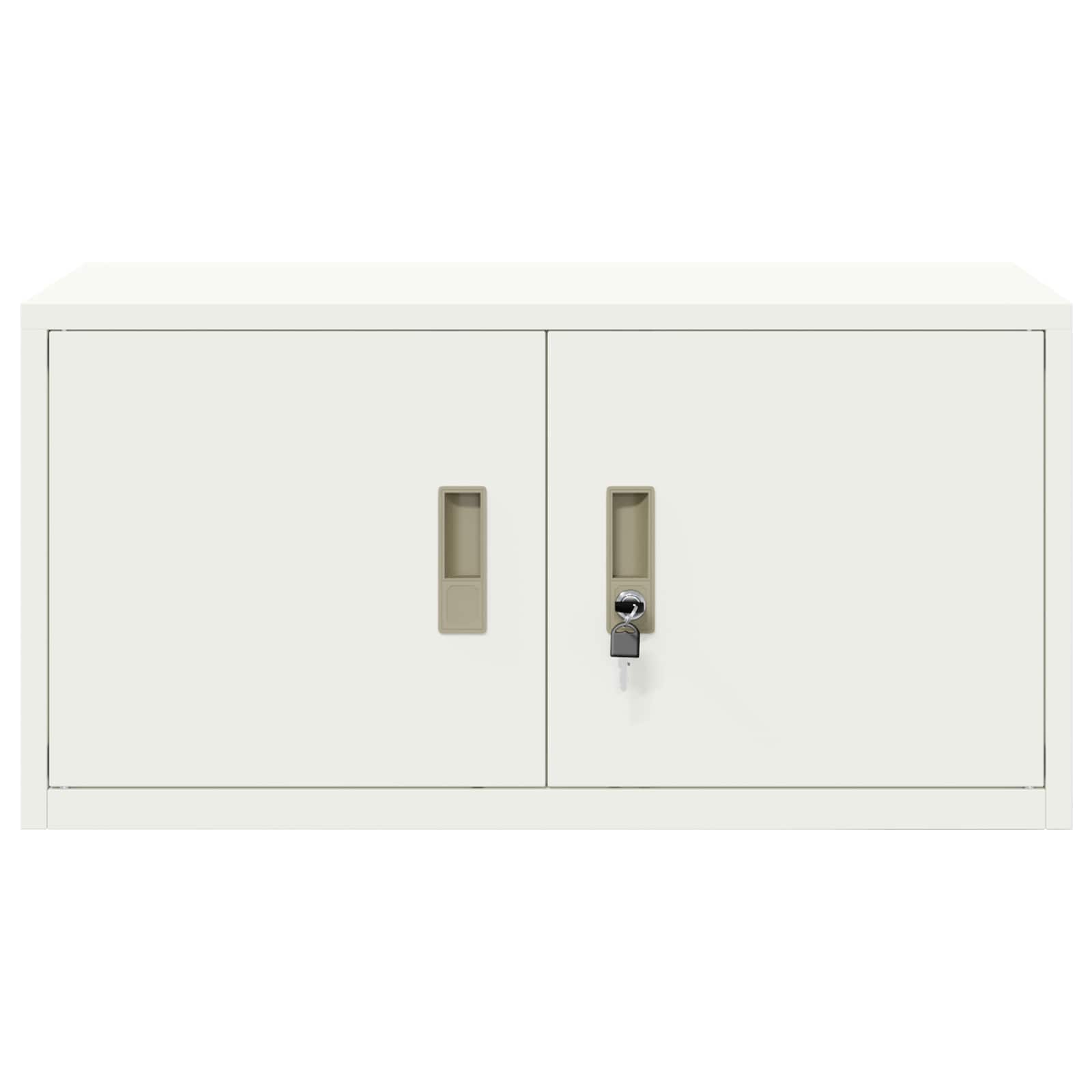Armoire de rangement Blanc 80 x 40 x 40 cm Acier Laminé à Froid - XIOS