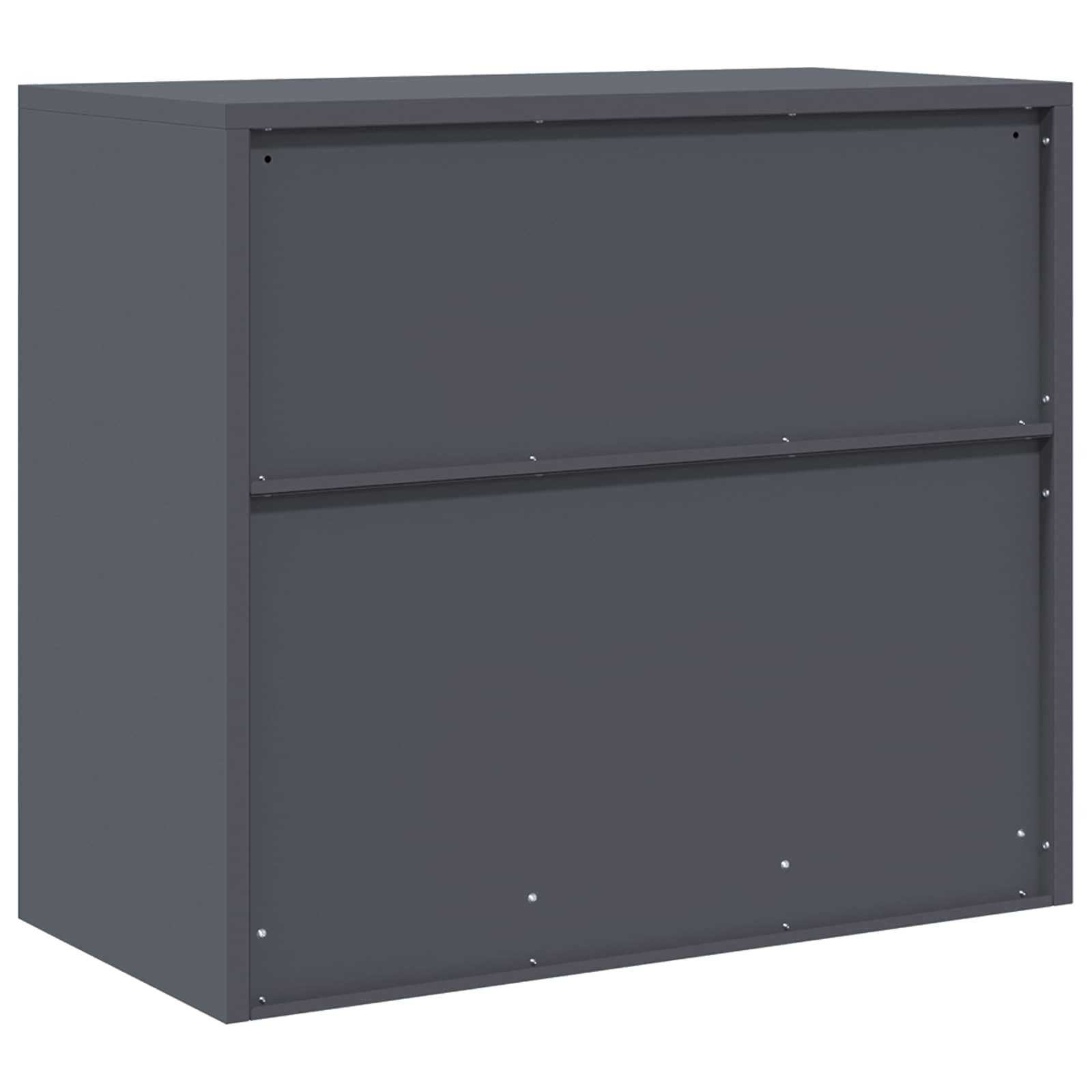 Armoire de rangement avec stockage Anthracite 80 x 40 x 70 cm - XIOS