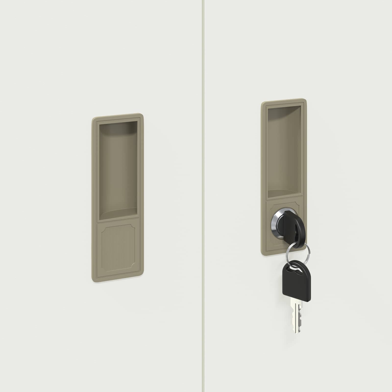 Armoire de rangement Blanc 80 x 40 x 70 cm Acier Laminé à Froid - XIOS