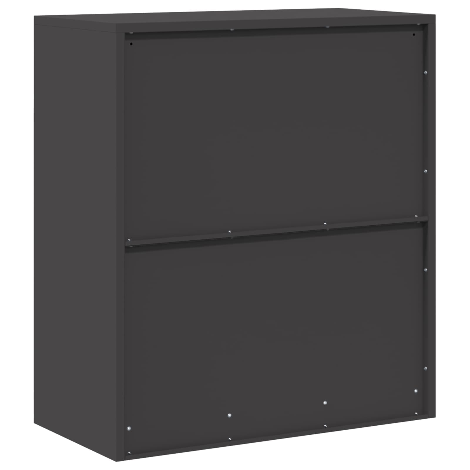 Armoire de rangement Noir 80 x 40 x 90 cm Acier Laminé à Froid - XIOS