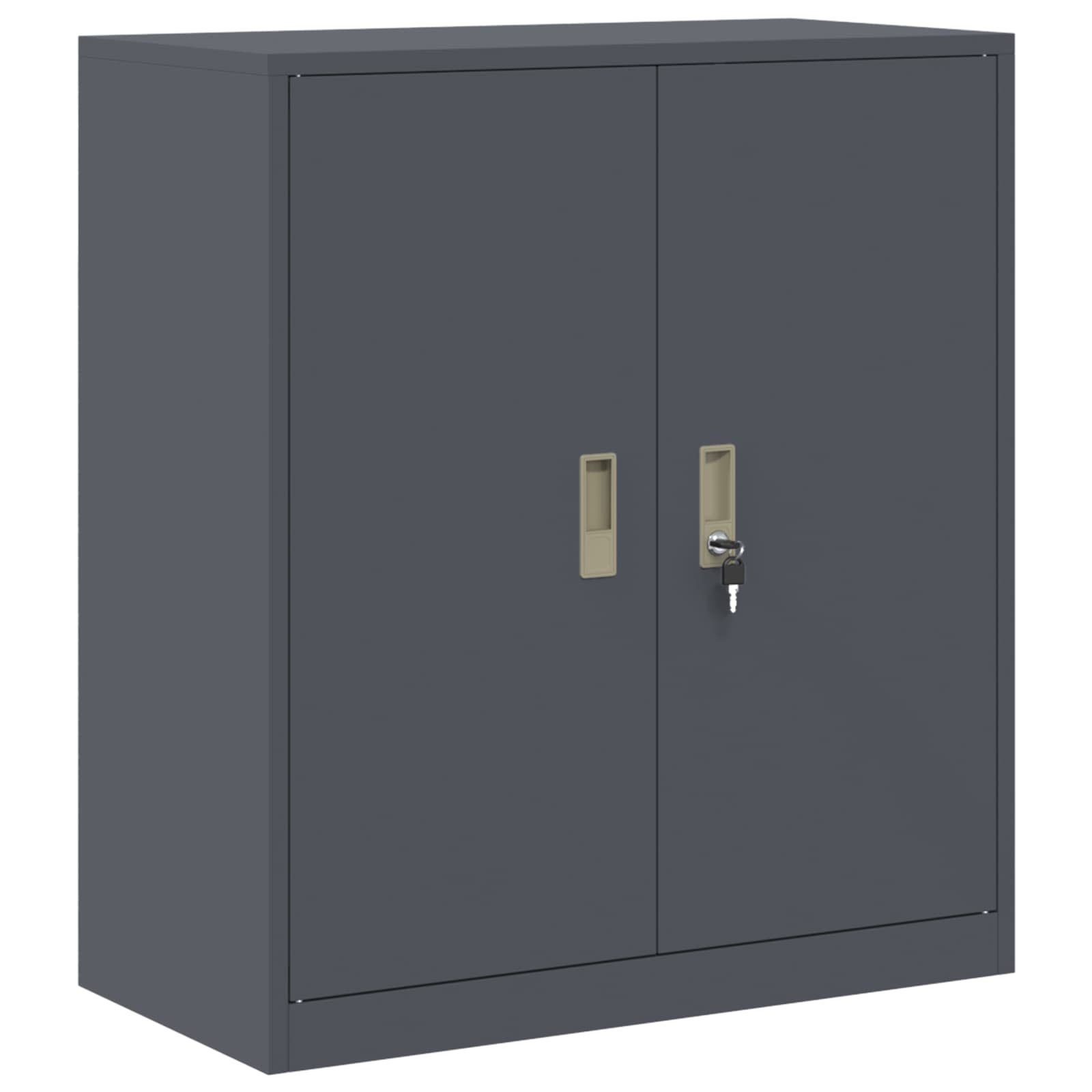 Armoire de rangement avec stockage Anthracite 80 x 40 x 90 cm - XIOS