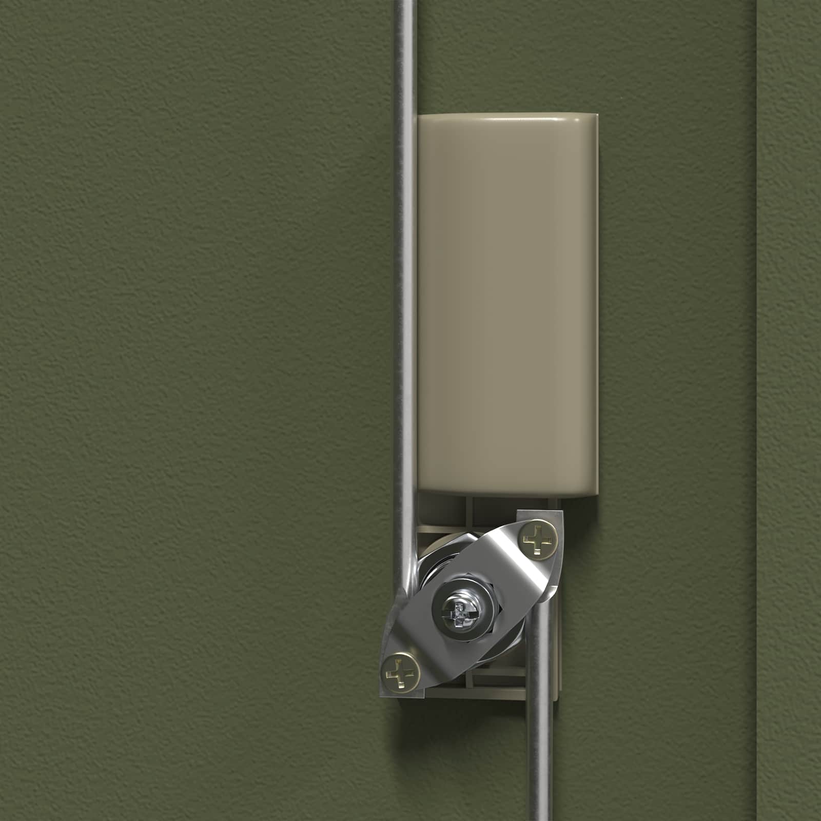 Armoire de rangement avec stockage Vert olive 80 x 40 x 90 cm - XIOS