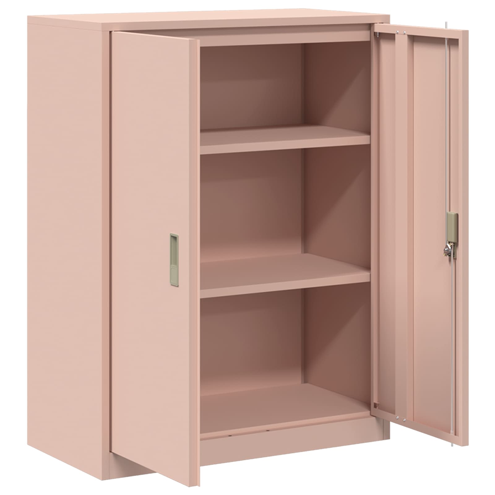 Armoire de rangement Rose 80 x 40 x 105 cm Acier