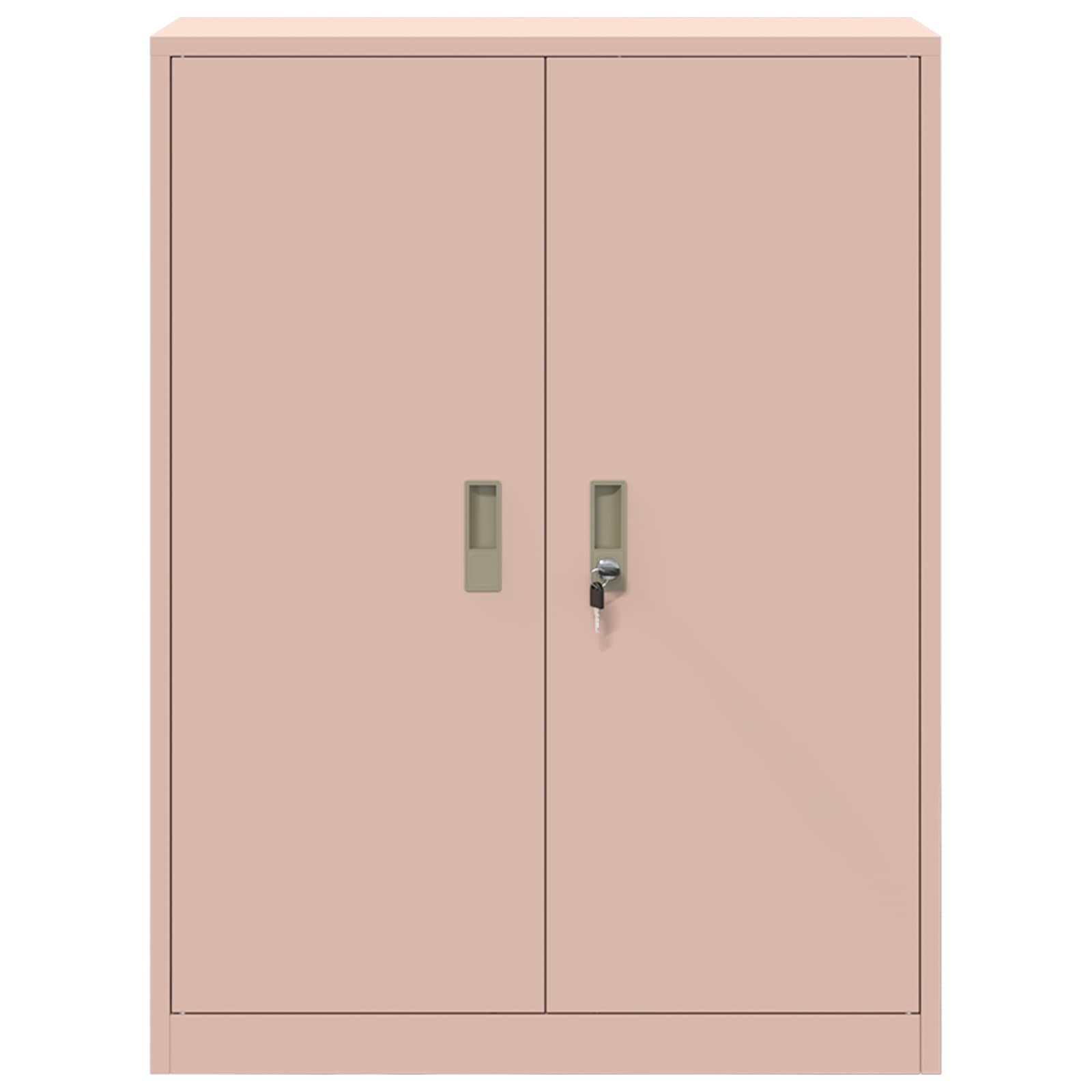 Armoire de rangement Rose 80 x 40 x 105 cm Acier