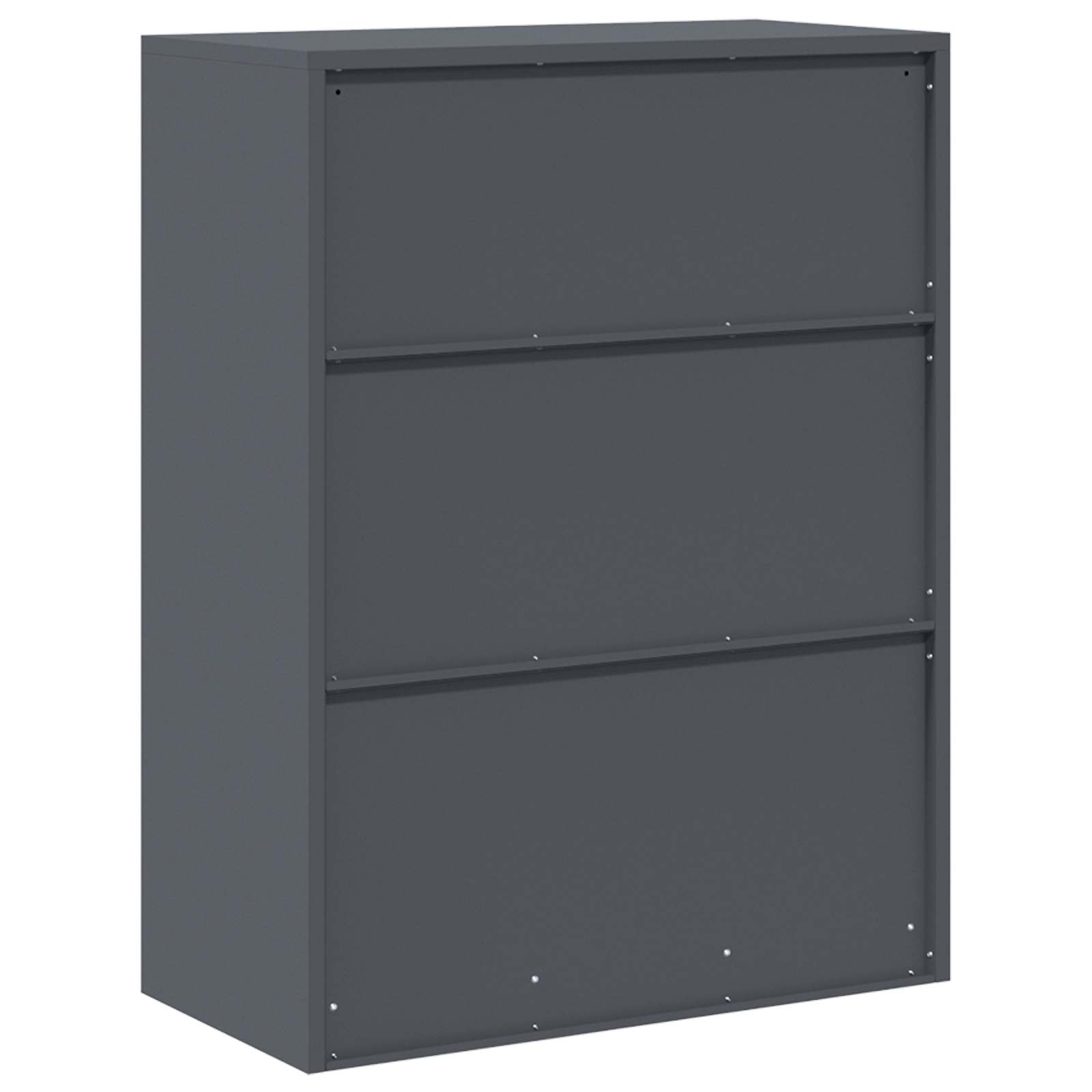 Armoire de rangement avec stockage Anthracite 80 x 40 x 105 cm - XIOS