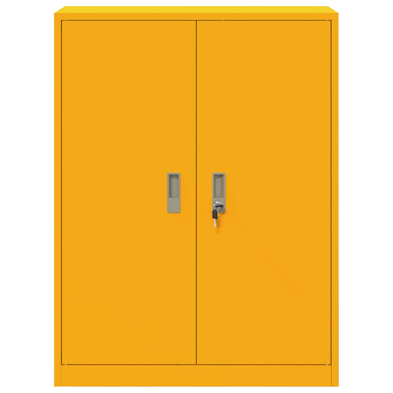 Armoire de rangement Jaune moutarde 80 x 40 x 105 cm - XIOS