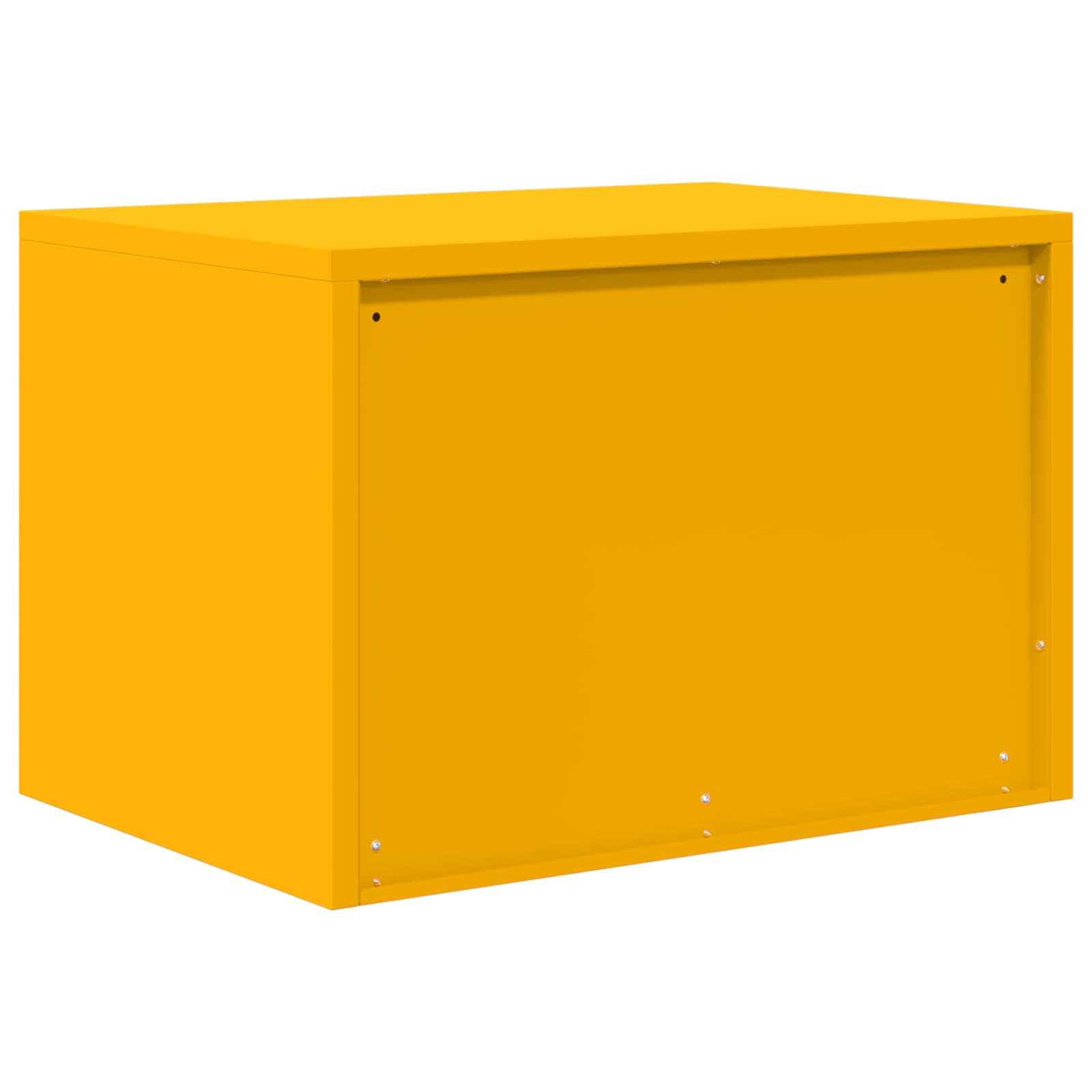Armoire de rangement Jaune moutarde 60 x 40 x 40 cm - XIOS