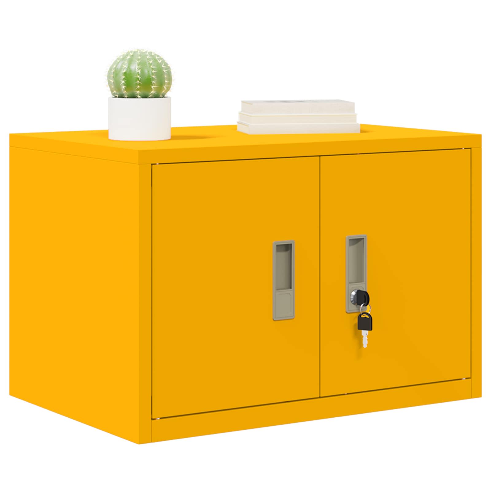 Armoire de rangement Jaune moutarde 60 x 40 x 40 cm - XIOS