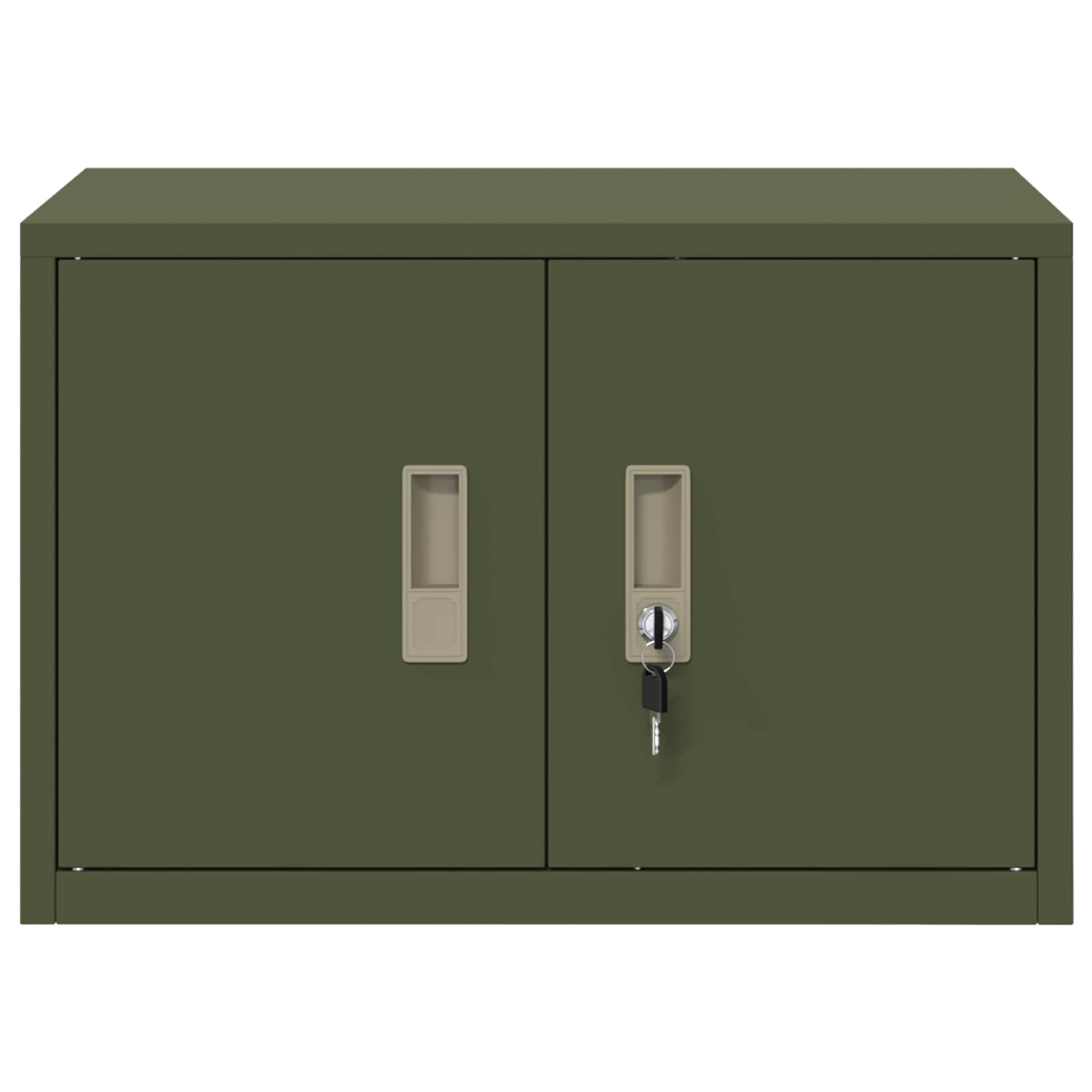 Armoire de rangement avec stockage Vert olive 60 x 40 x 40 cm - XIOS