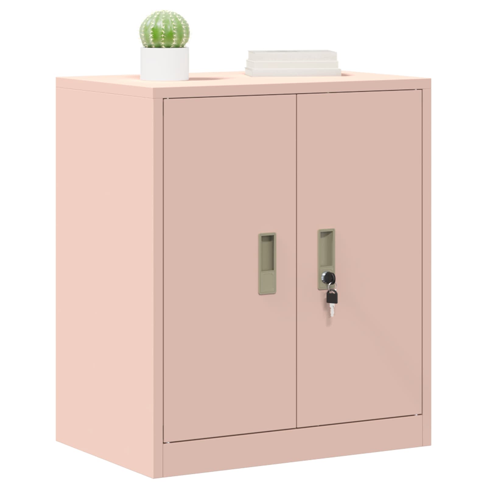 Armoire de rangement Rose 60 x 40 x 70 cm Acier Laminé à Froid - XIOS