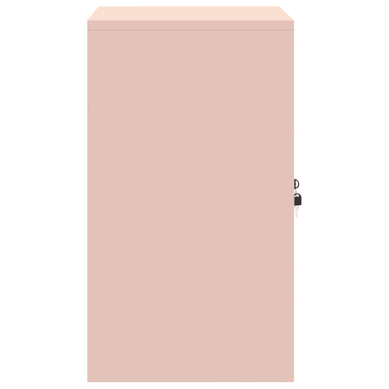 Armoire de rangement Rose 60 x 40 x 70 cm Acier Laminé à Froid - XIOS