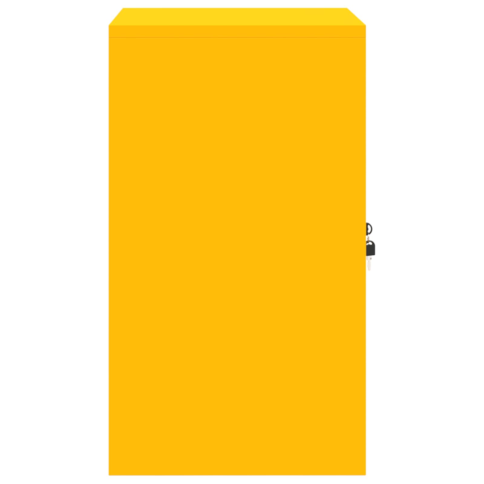 Armoire de rangement Jaune moutarde 60 x 40 x 70 cm - XIOS