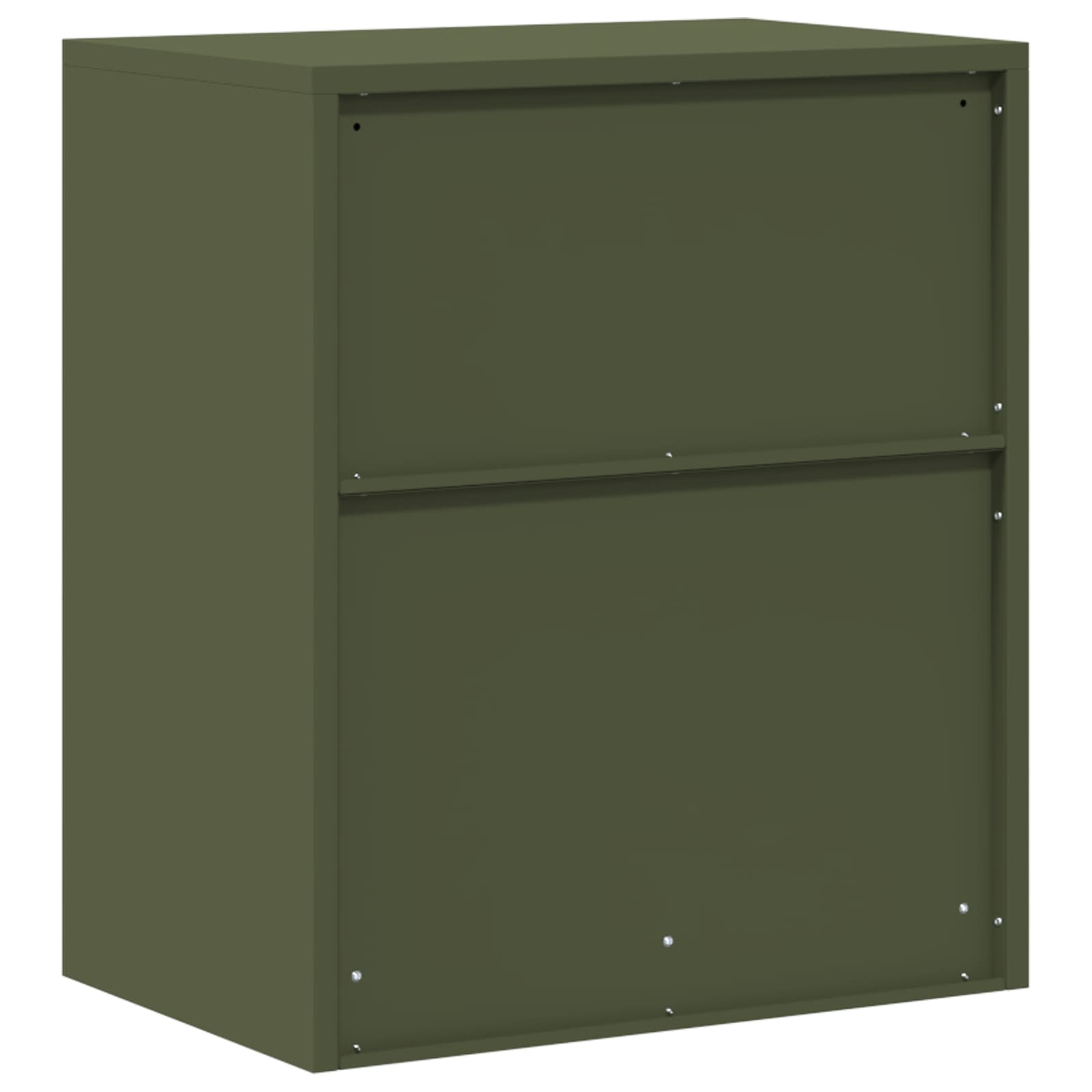 Armoire de rangement avec stockage Vert olive 60 x 40 x 70 cm - XIOS