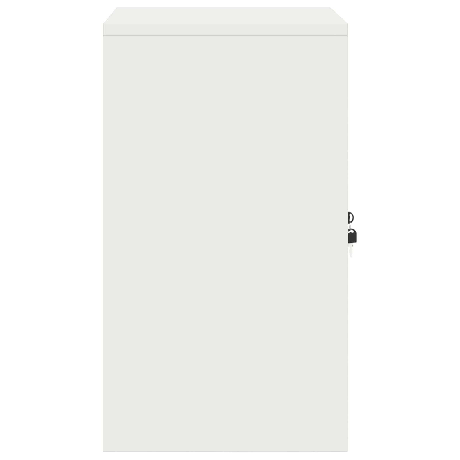 Armoire de rangement Blanc 60 x 40 x 70 cm Acier Laminé à Froid - XIOS