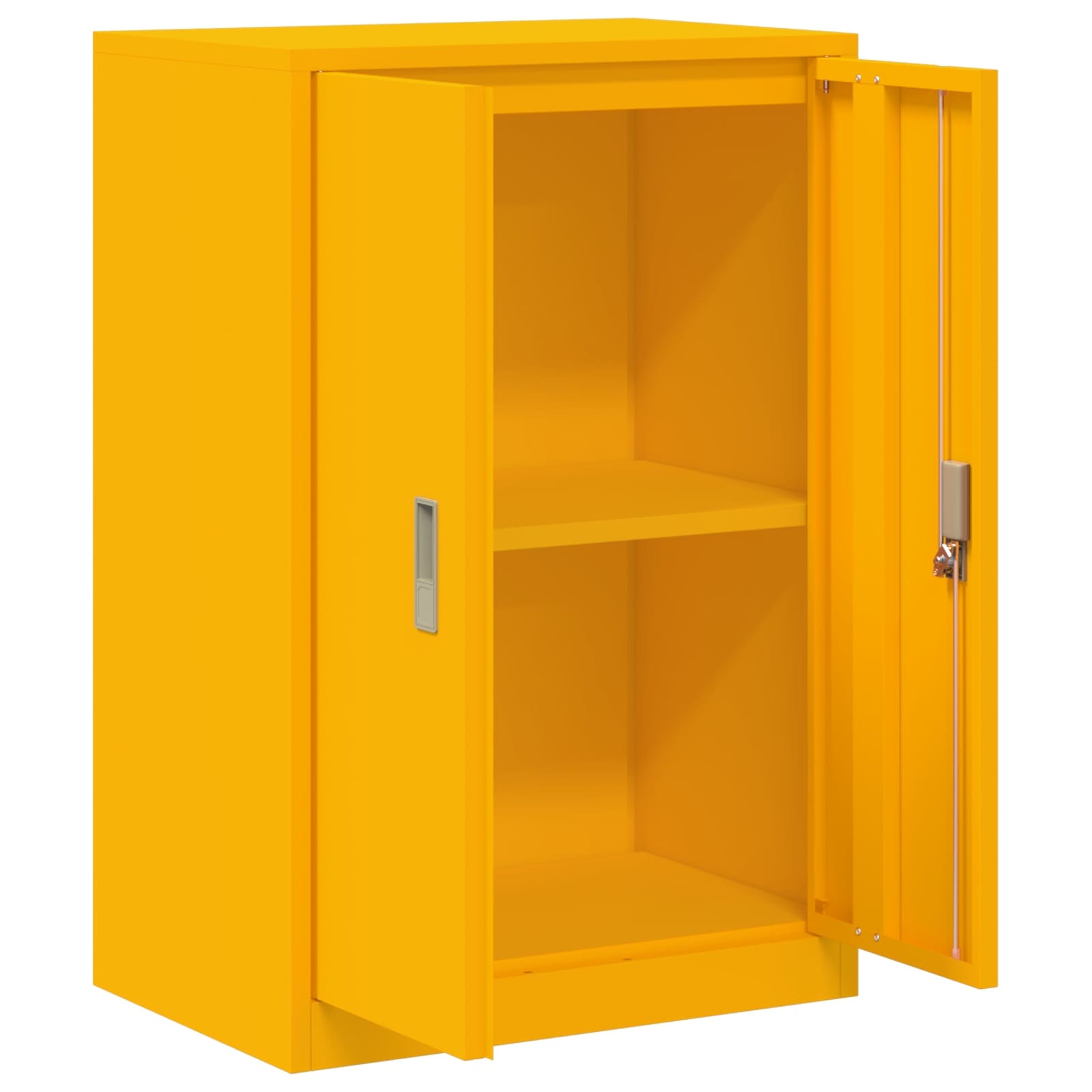 Armoire de rangement Jaune moutarde 60 x 40 x 90 cm - XIOS