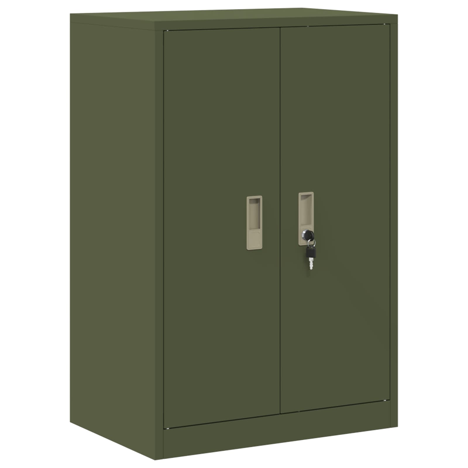 Armoire de rangement avec stockage Vert olive 60 x 40 x 90 cm