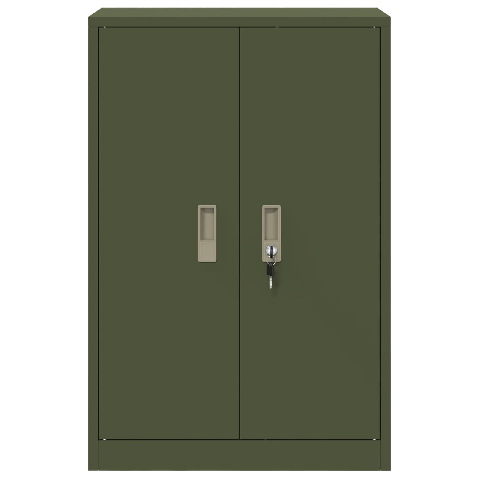 Armoire de rangement avec stockage Vert olive 60 x 40 x 90 cm - XIOS
