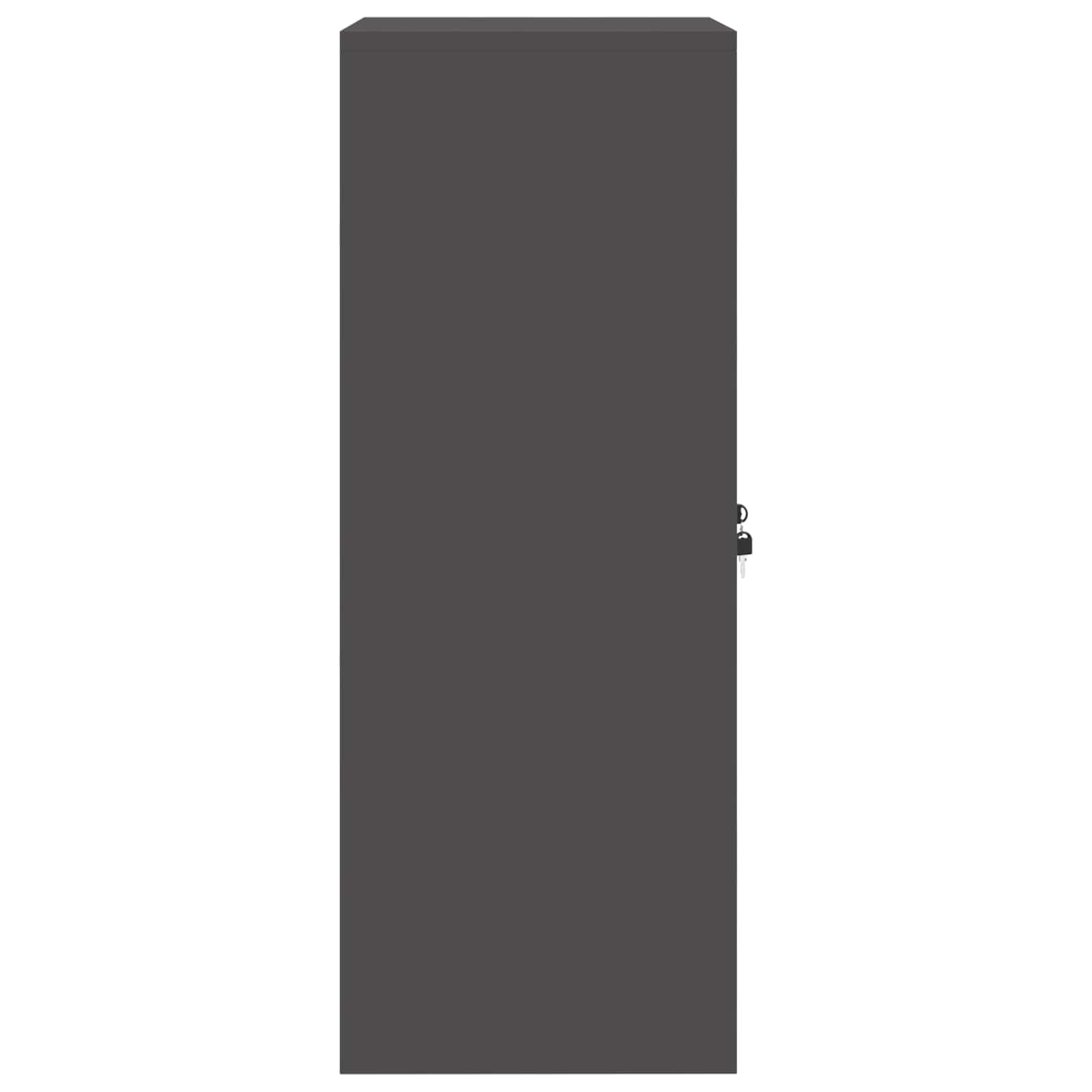 Armoire de rangement Noir 60 x 40 x 105 cm Acier Laminé à Froid - XIOS