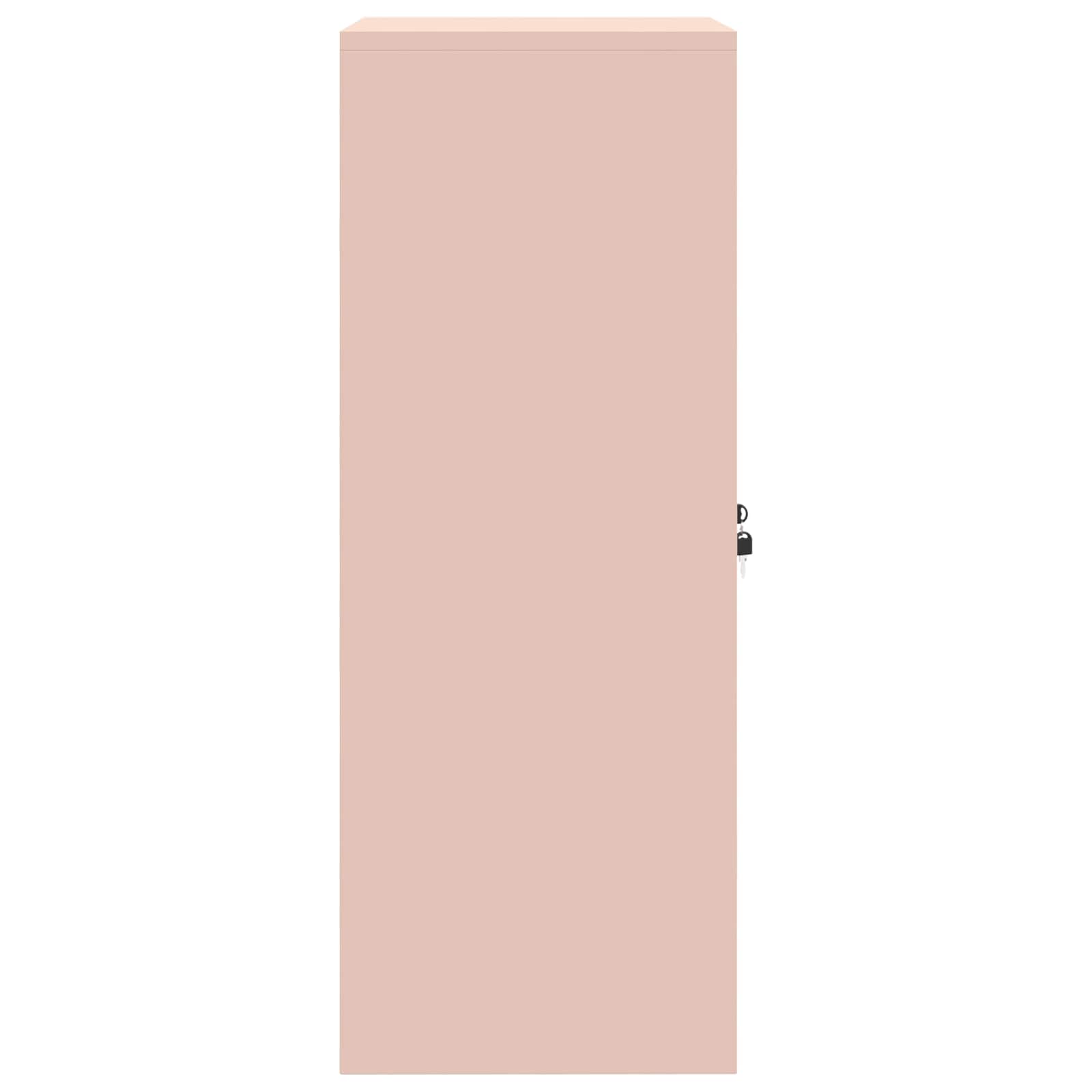 Armoire de rangement Rose 60 x 40 x 90 cm Acier Laminé à Froid - XIOS