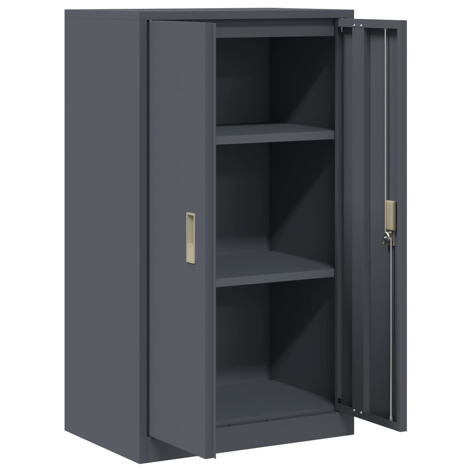 Armoire de rangement avec stockage Anthracite 60 x 40 x 105 cm - XIOS