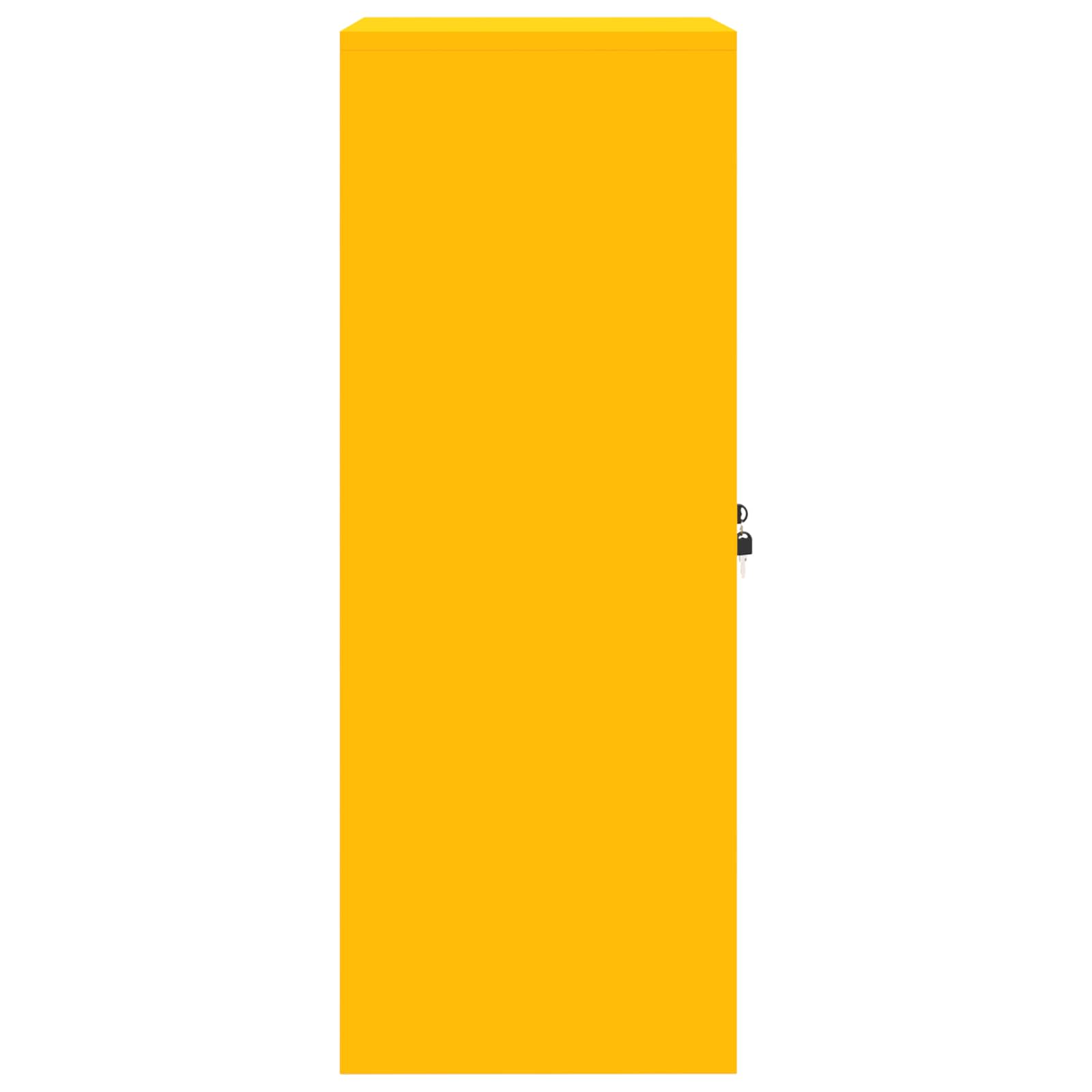 Armoire de rangement Jaune moutarde 60 x 40 x 105 cm - XIOS