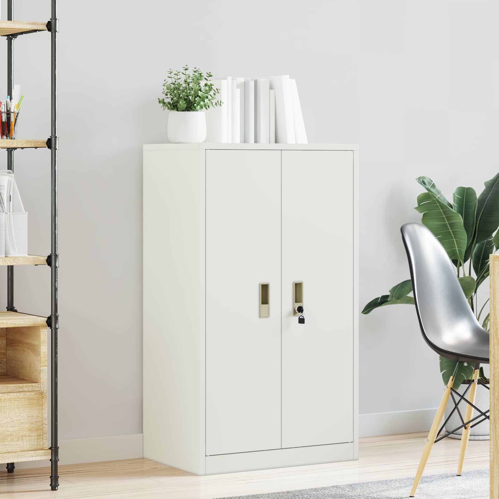 Armoire de rangement avec stockage Blanc 60 x 40 x 105 cm - XIOS