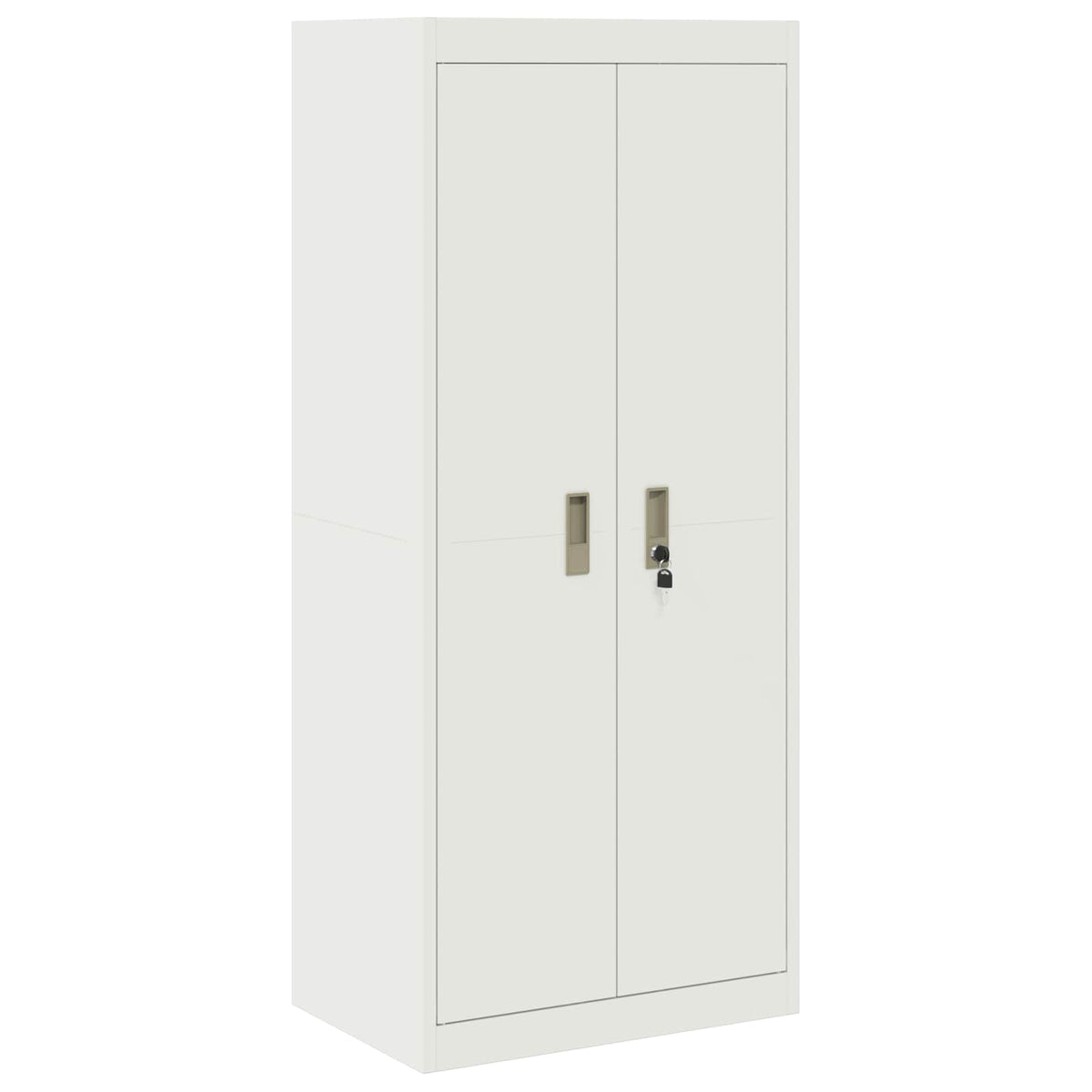 Armoire de rangement Blanc 60 x 40 x 140 cm Acier