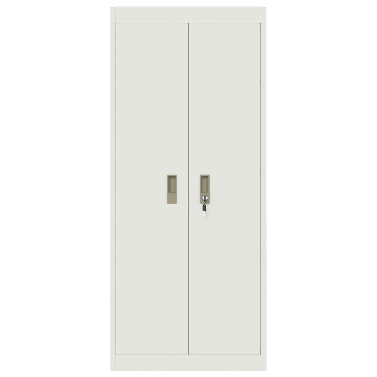 Armoire de rangement Blanc 60 x 40 x 140 cm Acier