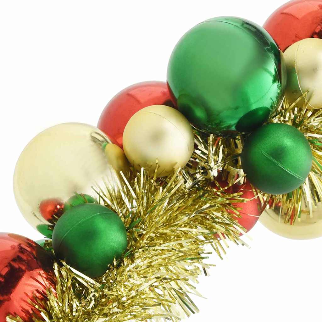 Guirlande de Boules de Noël Multicolore 186 cm Polystyrène - XIOS
