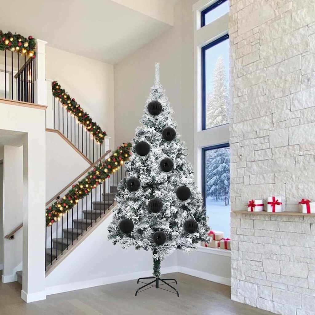 Ensemble de Boules de Noël 3 pcs Noir - XIOS