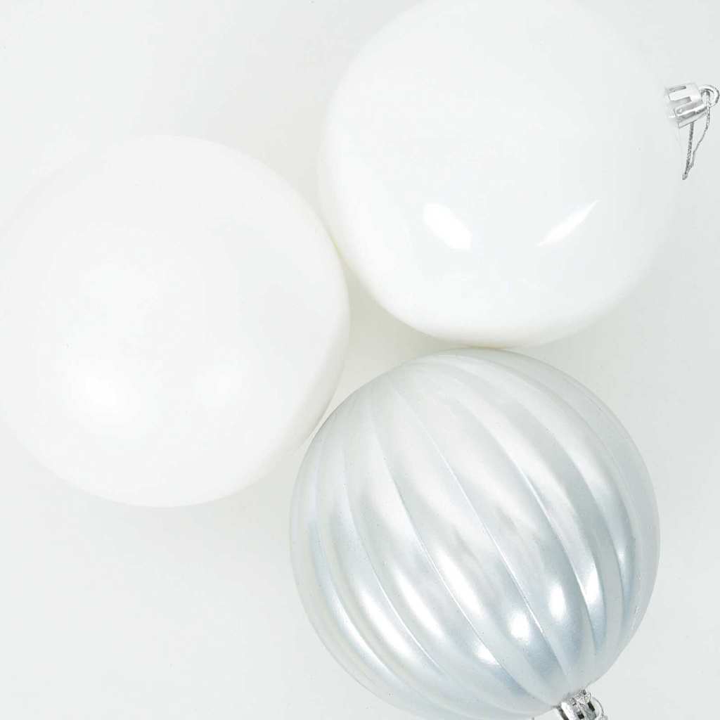 Ensemble de Boules de Noël 15 pcs Blanc XL - XIOS