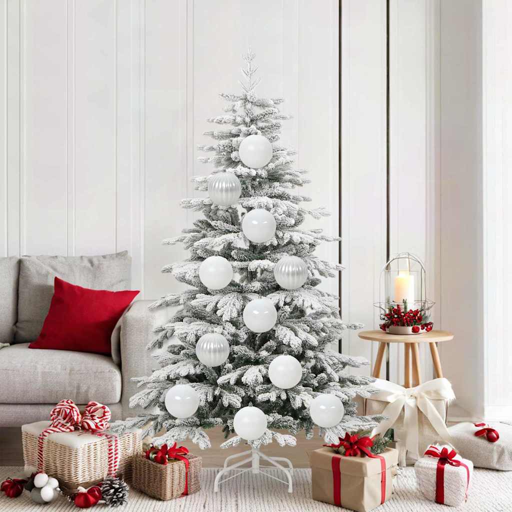 Ensemble de Boules de Noël 9 pcs Blanc - XIOS