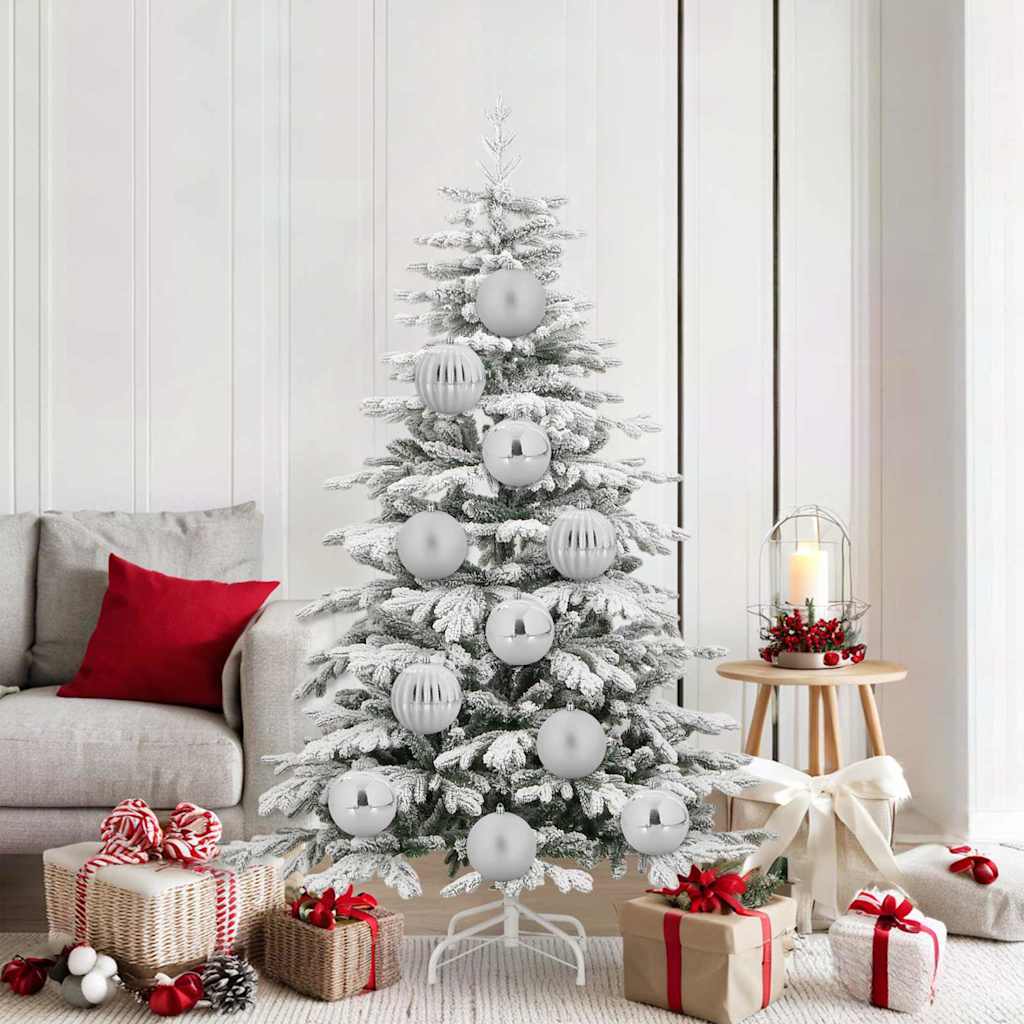 Ensemble de Boules de Noël 9 pcs Argent - XIOS