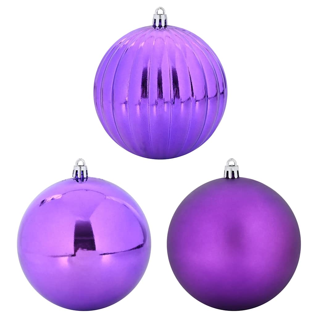Ensemble de Boules de Noël 15 pcs Lilas XL - XIOS
