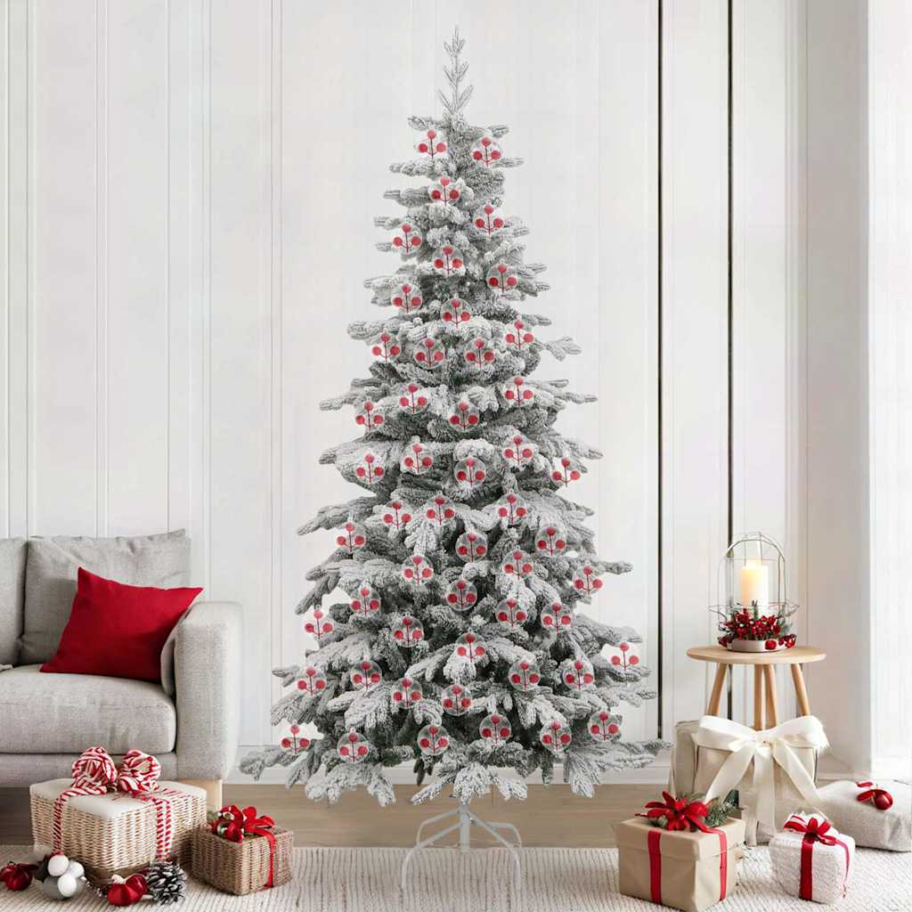 Ensemble de Boules de Noël 100 pc Transparent Ø 10 cm LED - XIOS