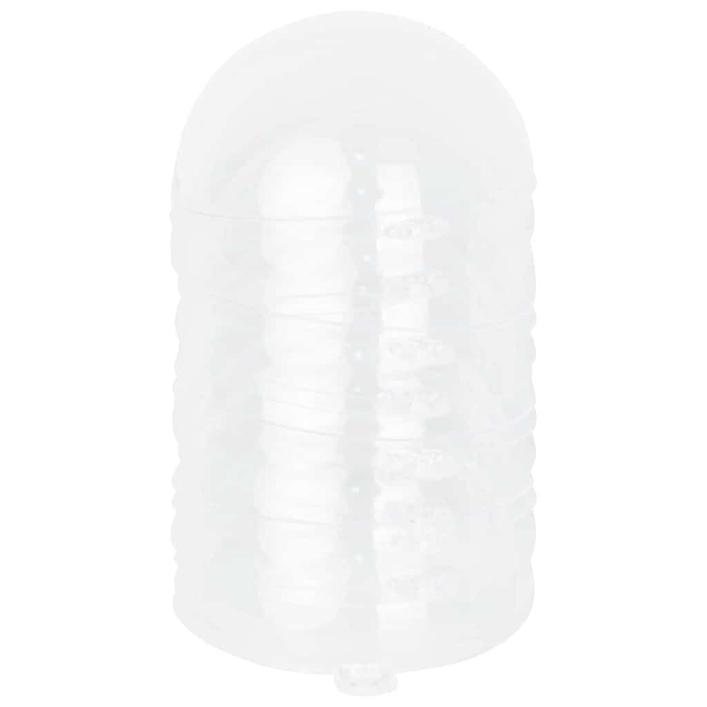 Ensemble de Boules de Noël 100 pc Transparent Ø 10 cm LED - XIOS
