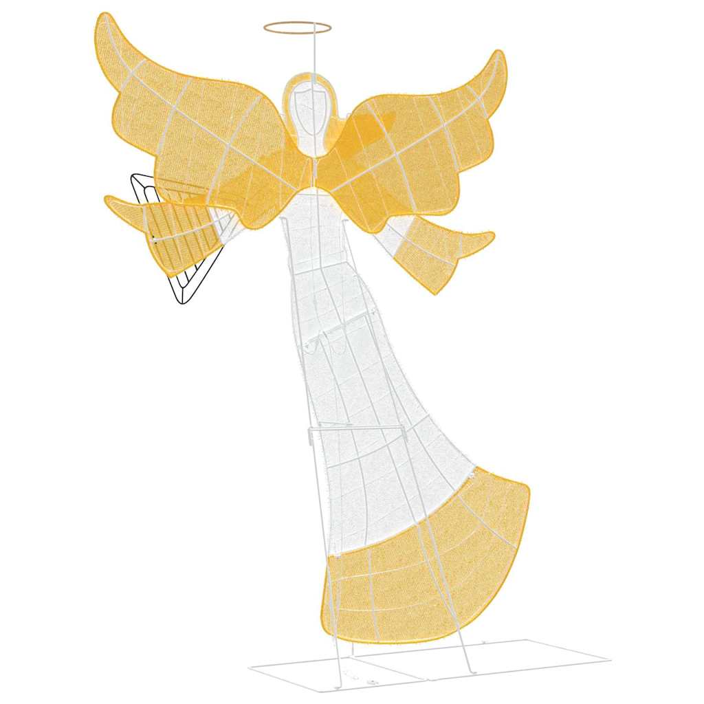 Angle lumineux Blanc chaud 116 x 29 x 158.5 cm Polyester - XIOS