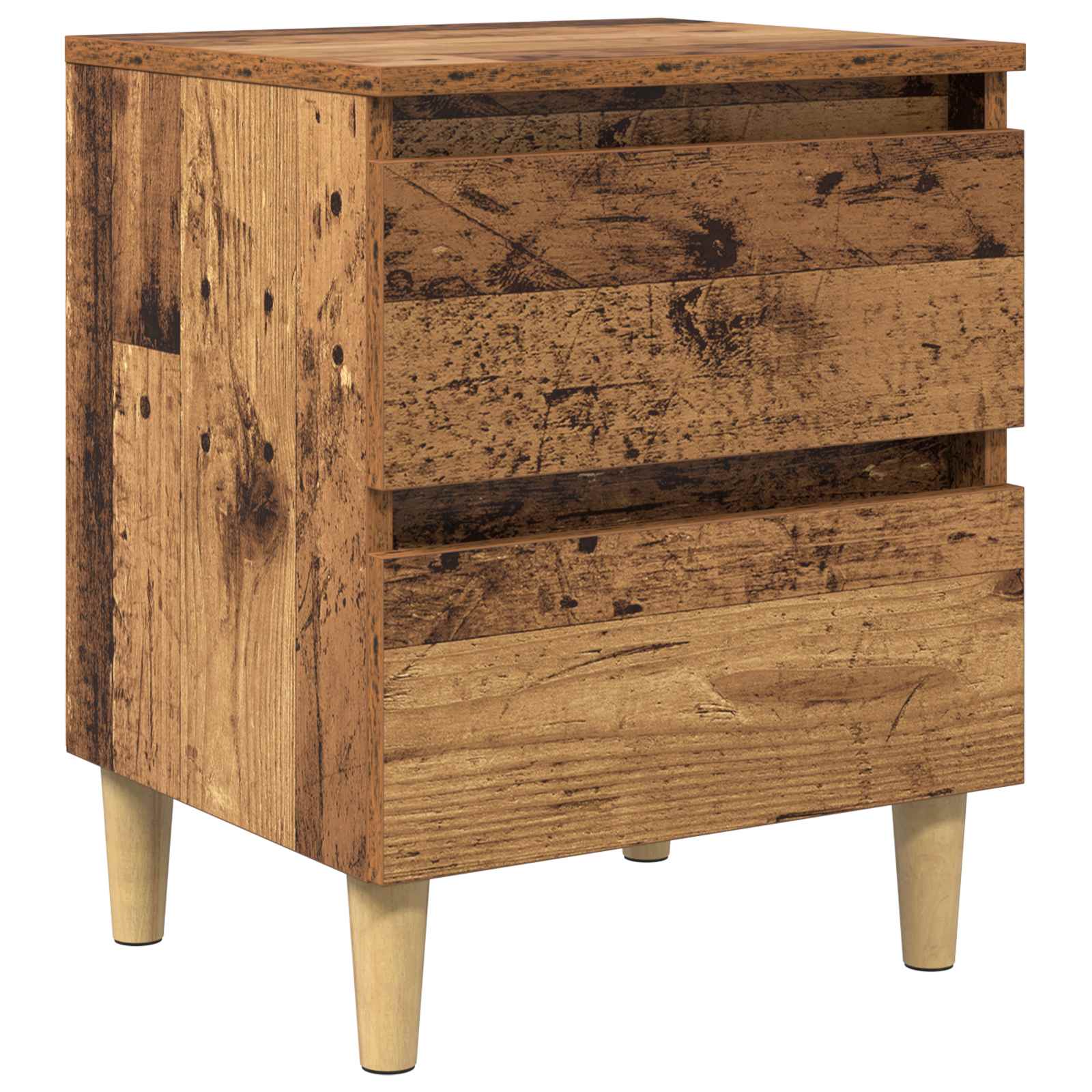 Armoire de lit Bois Ancien 40 x 35 x 50 cm Bois d'ingénierie - XIOS